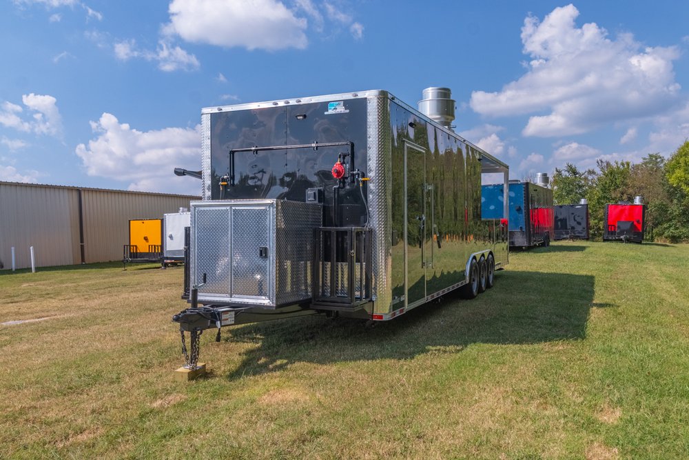 Custom Trailer Pros - black food trailer with large porch on rear Vin 82878-5.jpg