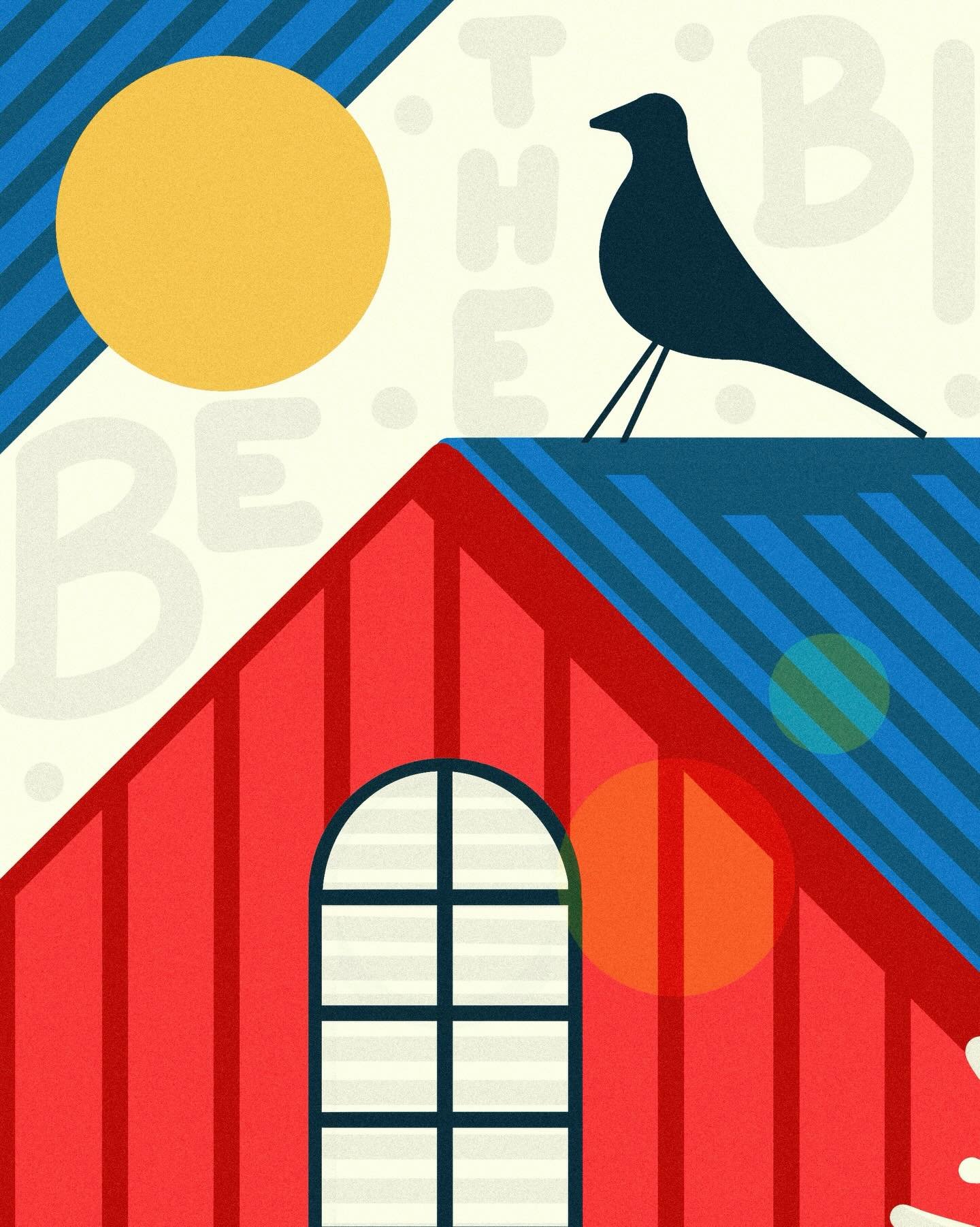 I saw a little bird! 🏠🐦&zwj;⬛❤️