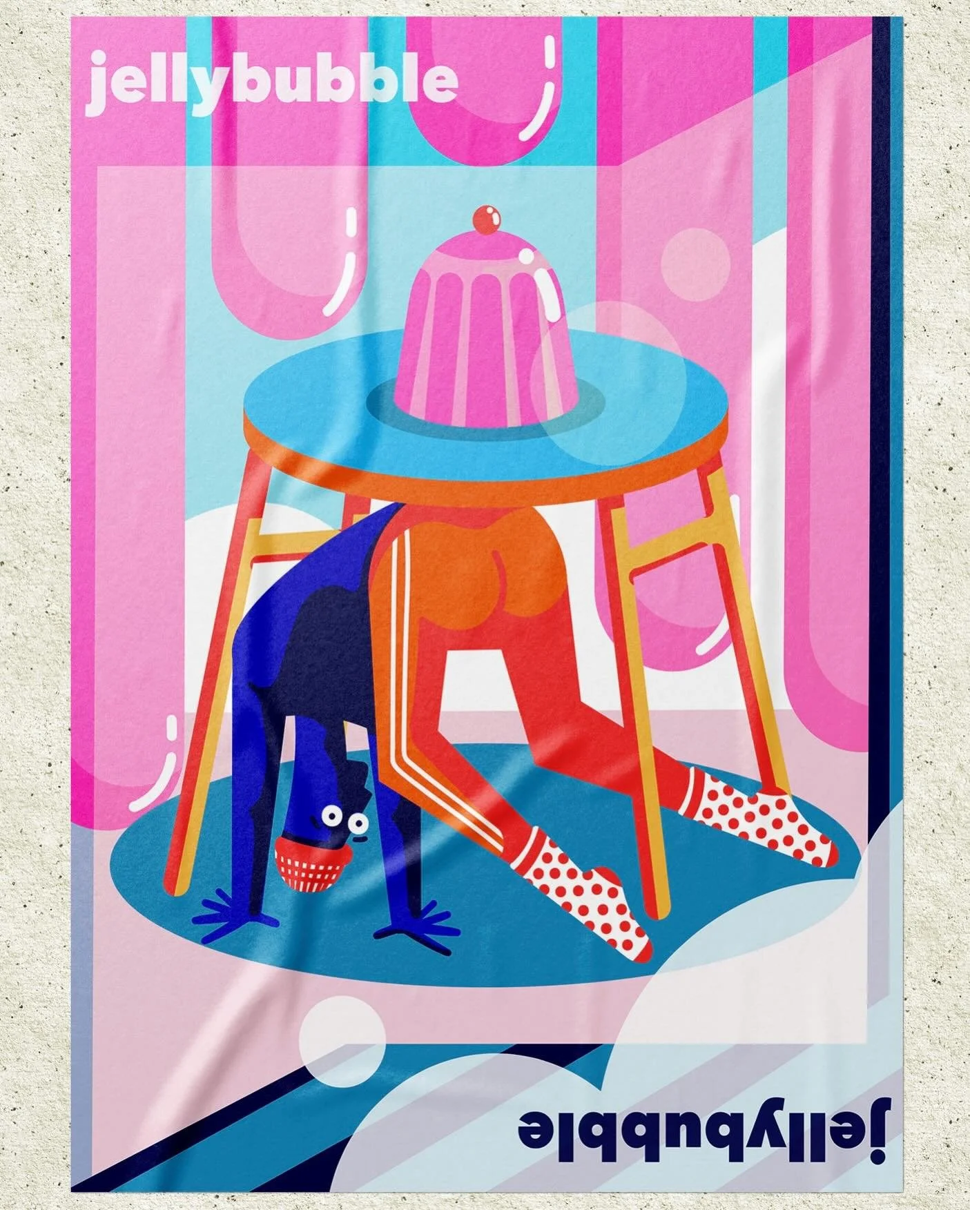 Flexibility goals: getting dessert without leaving the table&hellip; 🍮💫🫢
The cupcake stays our little secret. 🤫
Tell me your most ridiculous snack maneuver!👇🤪🧁
-
#illustration #bydanielchimal #posterdesigncommunity #illustrateddesign #lifestyl