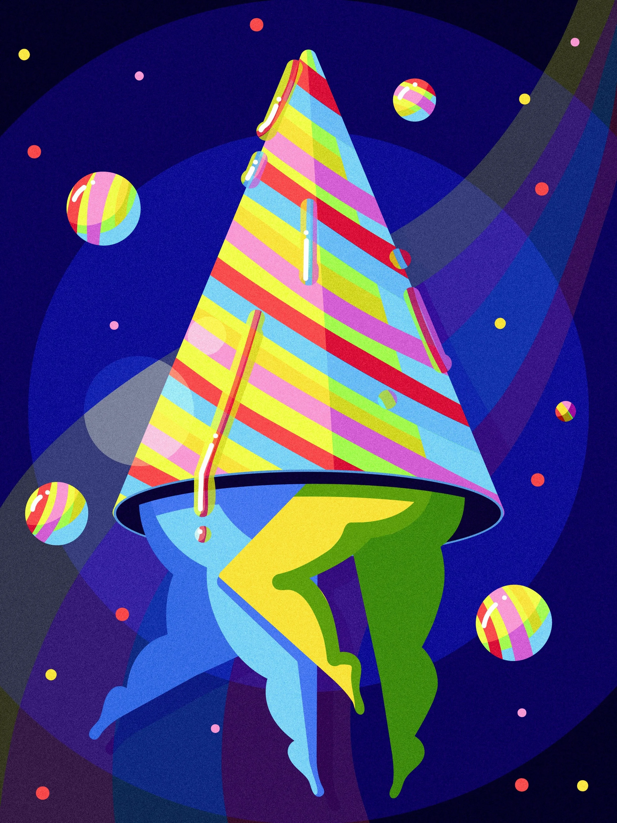 Some sweet things are too big for one person. That was always the point! 🍭✨

Give the best you have. And when someone hands you theirs, take it without making it small! 🍬🙌
-
#Illustration #bydanielchimal #illustrateddesign #neveralone #designillus