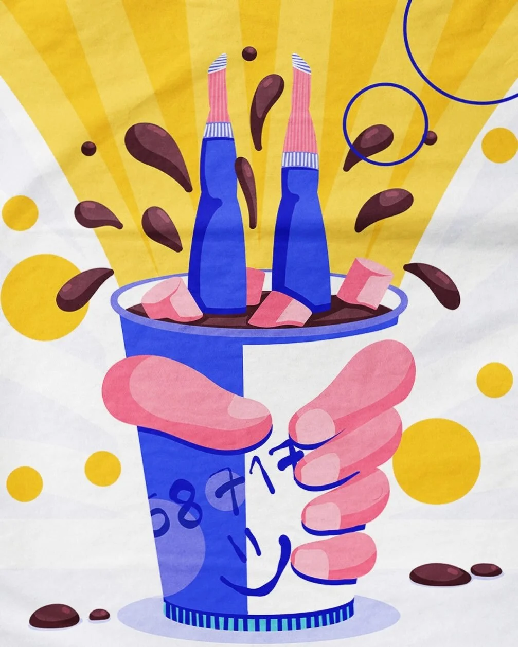 It&rsquo;s that time of the year again! 😋
Cold outside, fully committed inside! 🤭
🫖☕️🍵🧋🍰🥧🍪🧁
-
#illustration #bydanielchimal #auntumn #poster