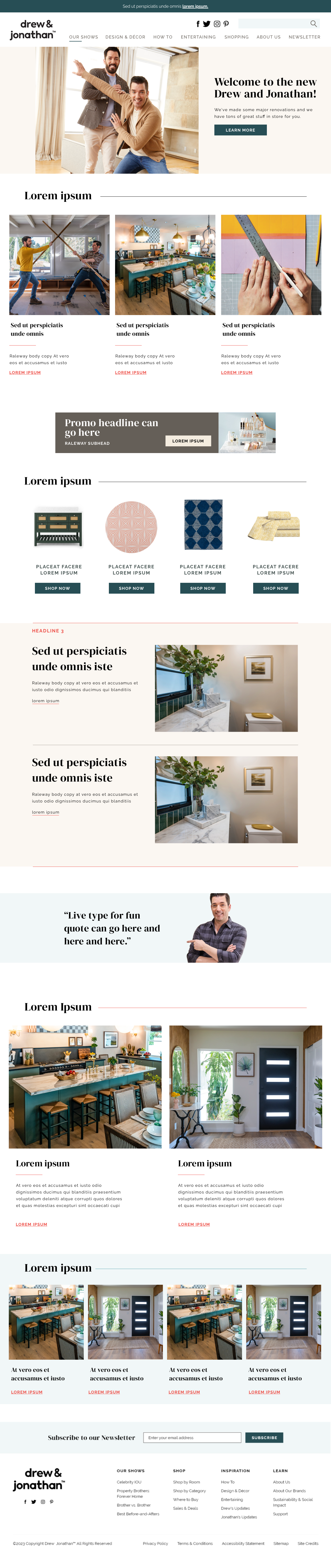  Here is a WIP site design that shows how I completely refreshed the current site. I worked alongside a Copy Editor and my main focus was to give them flexible layouts so that they could tell stories however which way they wanted to. I was set to tas