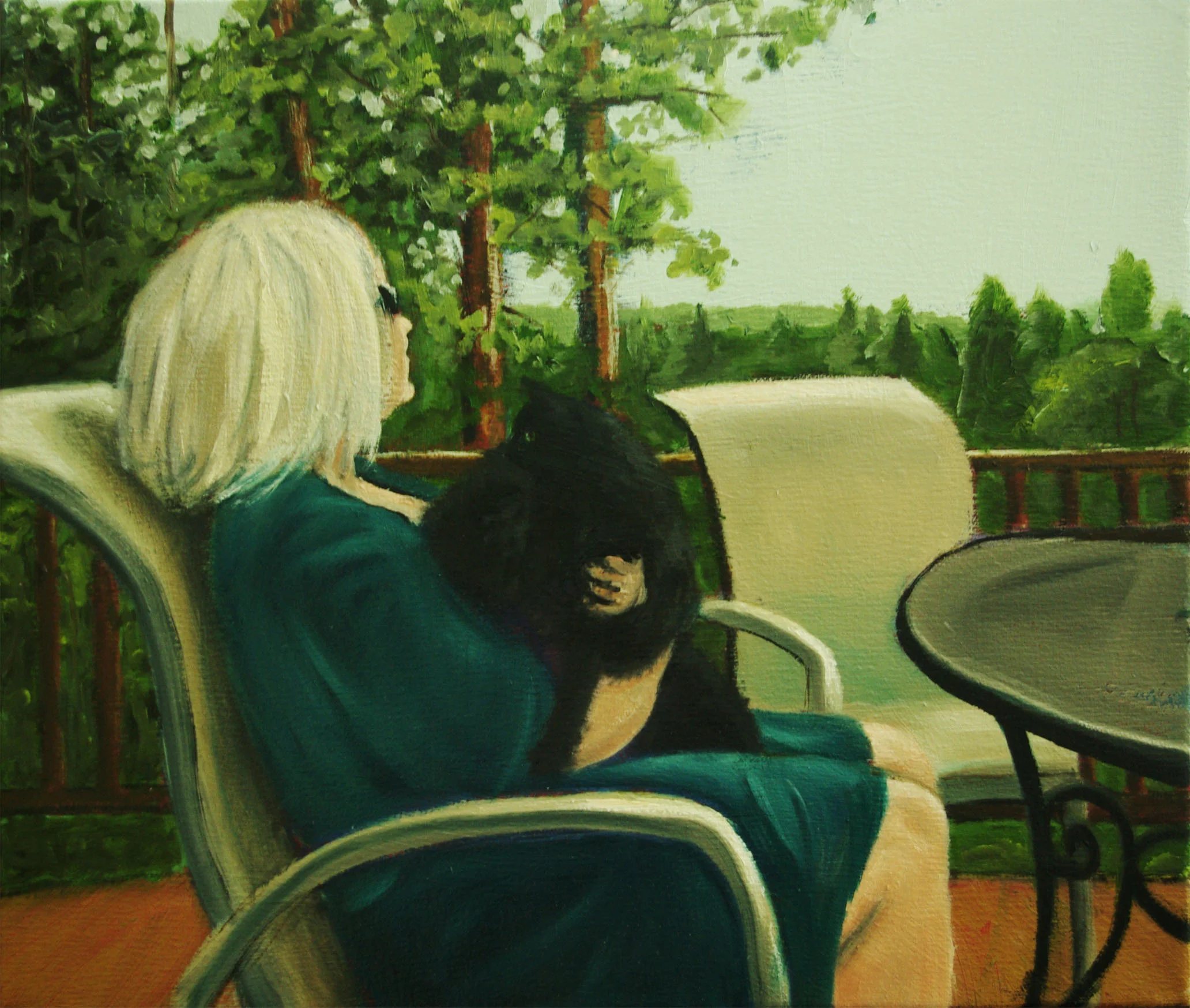 eho Anya and Elvis on a summer day 12x14.jpg