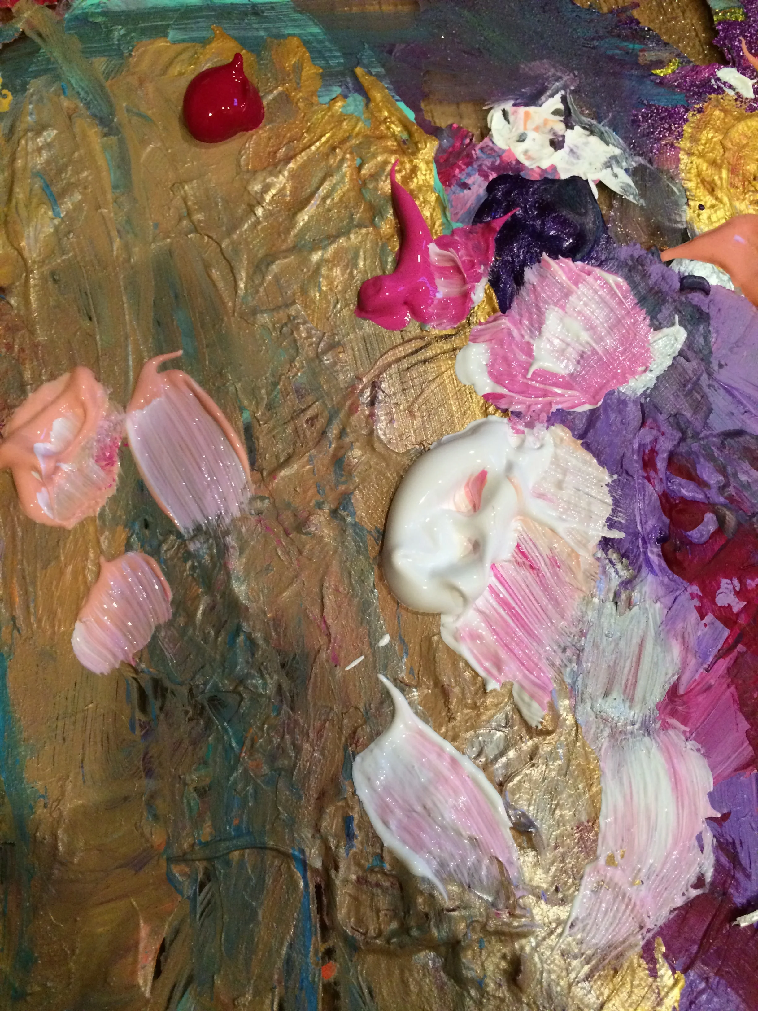 "the beauty of smeared mess"