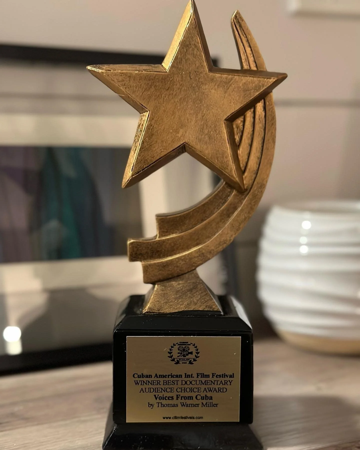 Voices From Cuba Wins Best Documentary!
