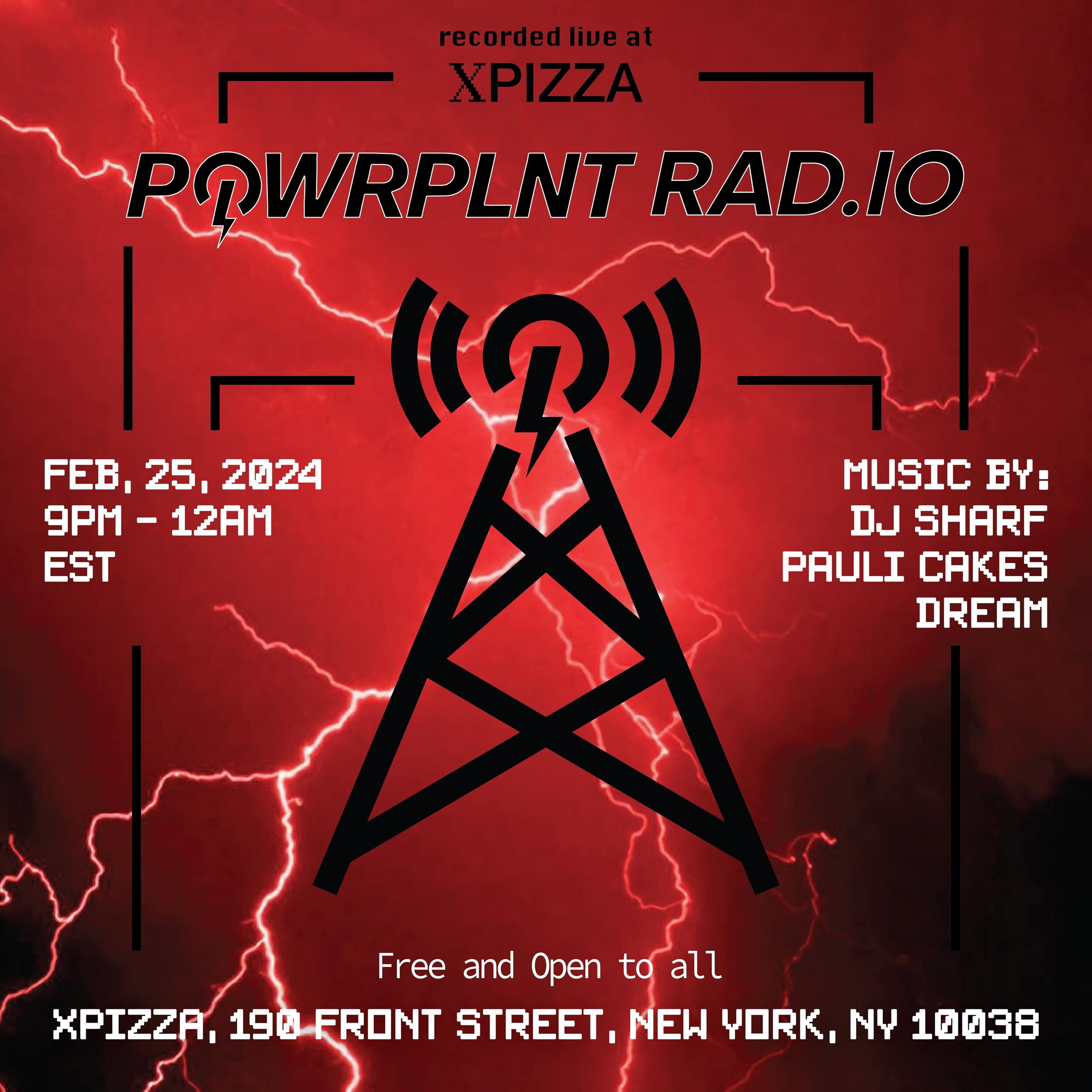 🚨 𝗧𝗼𝗺𝗼𝗿𝗿𝗼𝘄 - POWRPLNT Rad.io is a collaborative radio show and music-focused monthly series highlighting fresh talents, emerging DJs, and nightlife veterans. ~ tune in via link in bio