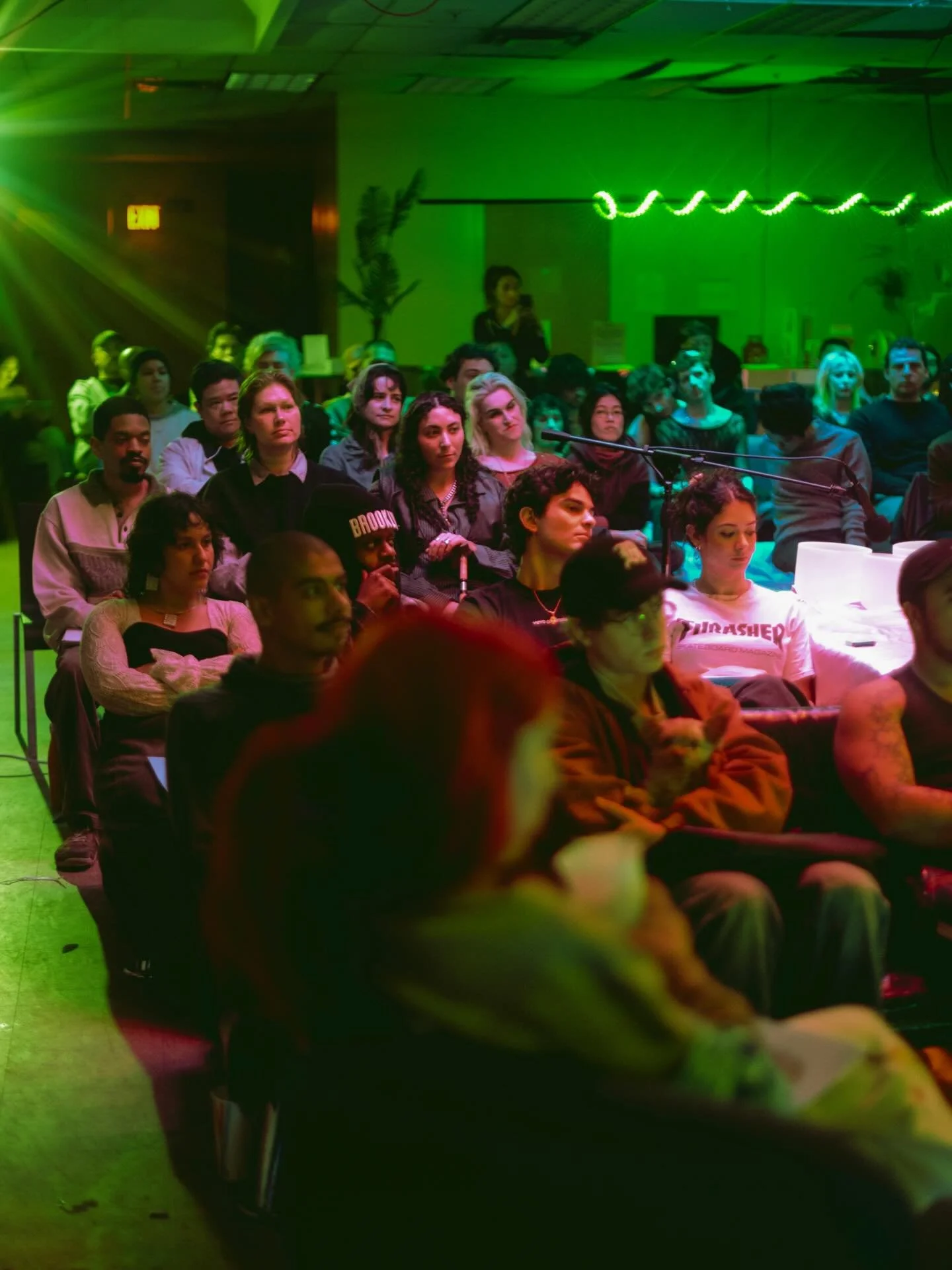 🌱💕💜 Some more photos from from our nocturnal wellness workshop last month at @qncc.bk with @bobbygotback @milaagamaa @gagespex and @gnarianna 💕💜🌱 We have some exciting programming coming up for April and would love to know what kind of programm