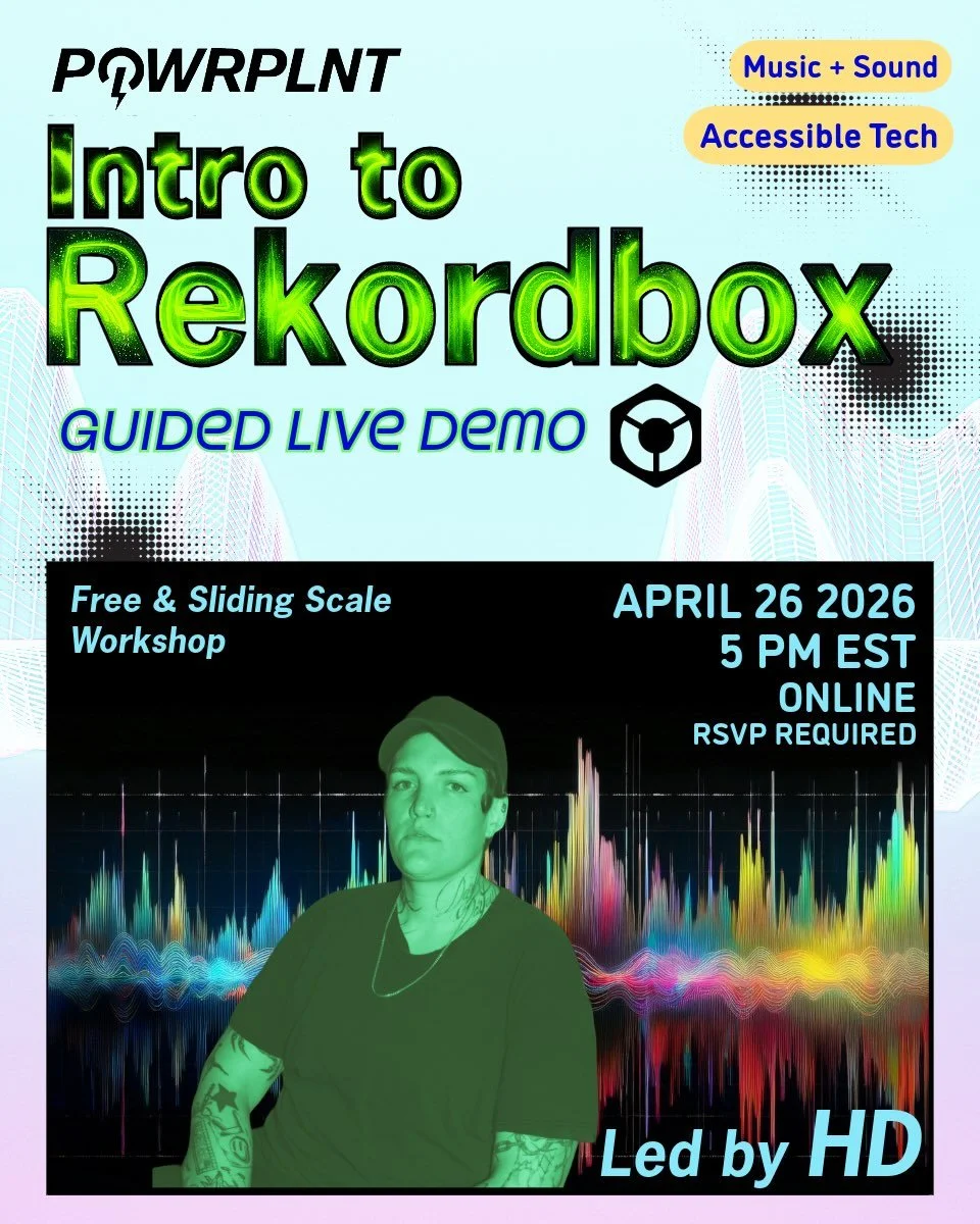 Our next workshop has dropped! Do you want to learn how to DJ? 
Sign up for our virtual workshop with @_____hd on April 26th at 5 pm EST. 

You don&rsquo;t need any prior DJ experience to join. By the end, you&rsquo;ll have a clear understanding of h