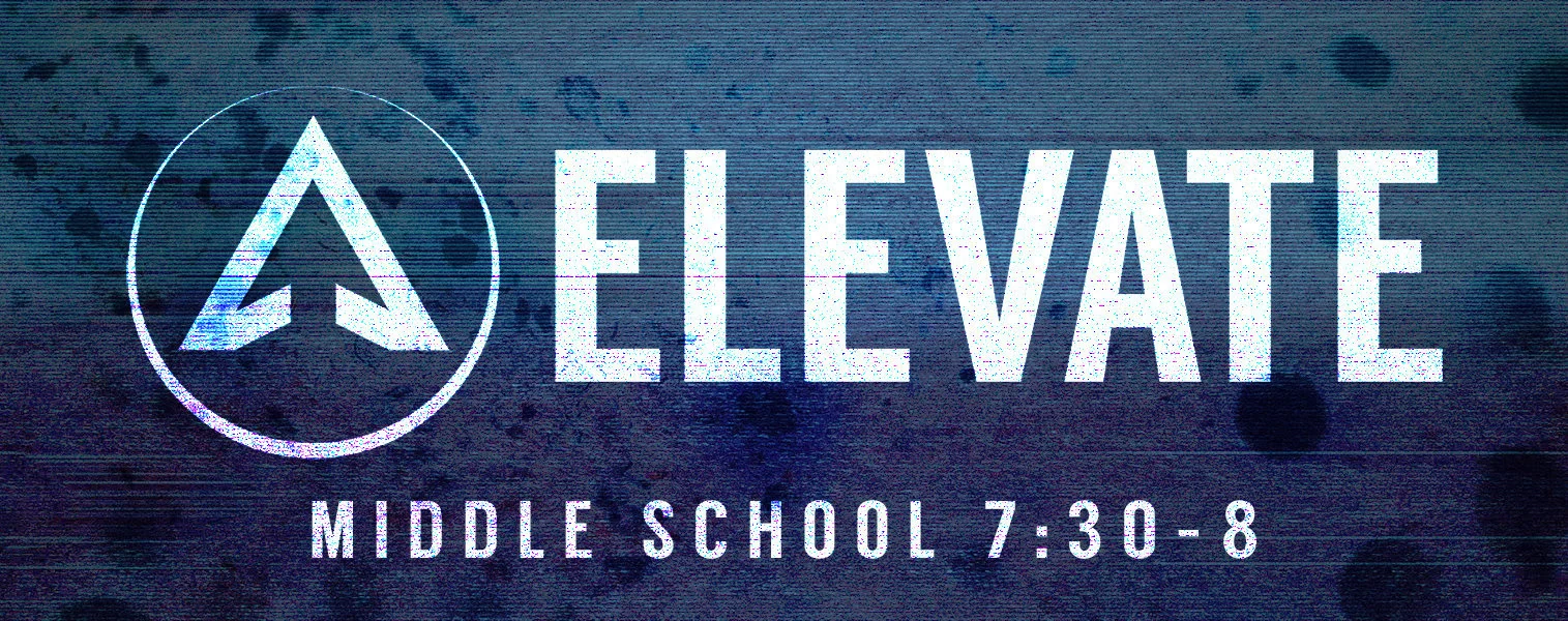 Middle School Students (6th- 8th grade) are invited for a time of fun and games immediately following The Walk. Elevate is from 7:30 to 8:00 pm and is a time for Middle School students to grow in relationships with one another. We believe one of the best ways to do that is through high-energy activities and team building games. Each week we play awesome games in the Family Life Center before being walked back over to the SAM Building for parent pick-up.