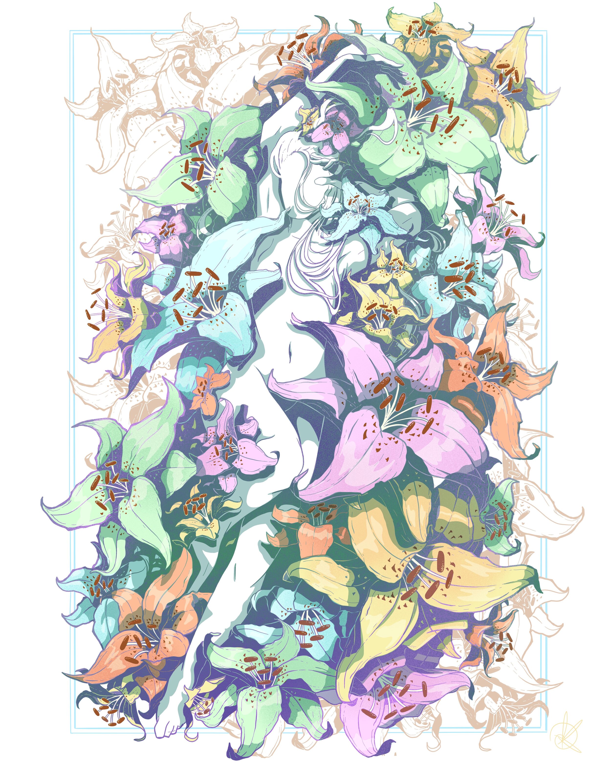 Bed of Lillies