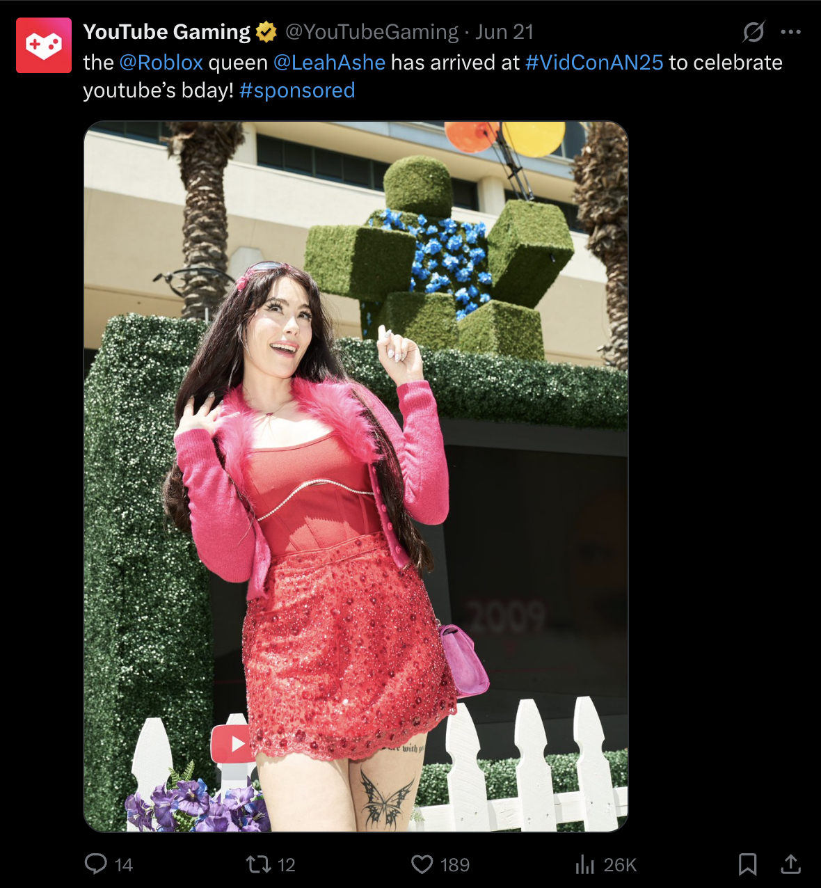 YouTube 20 at Vidcon