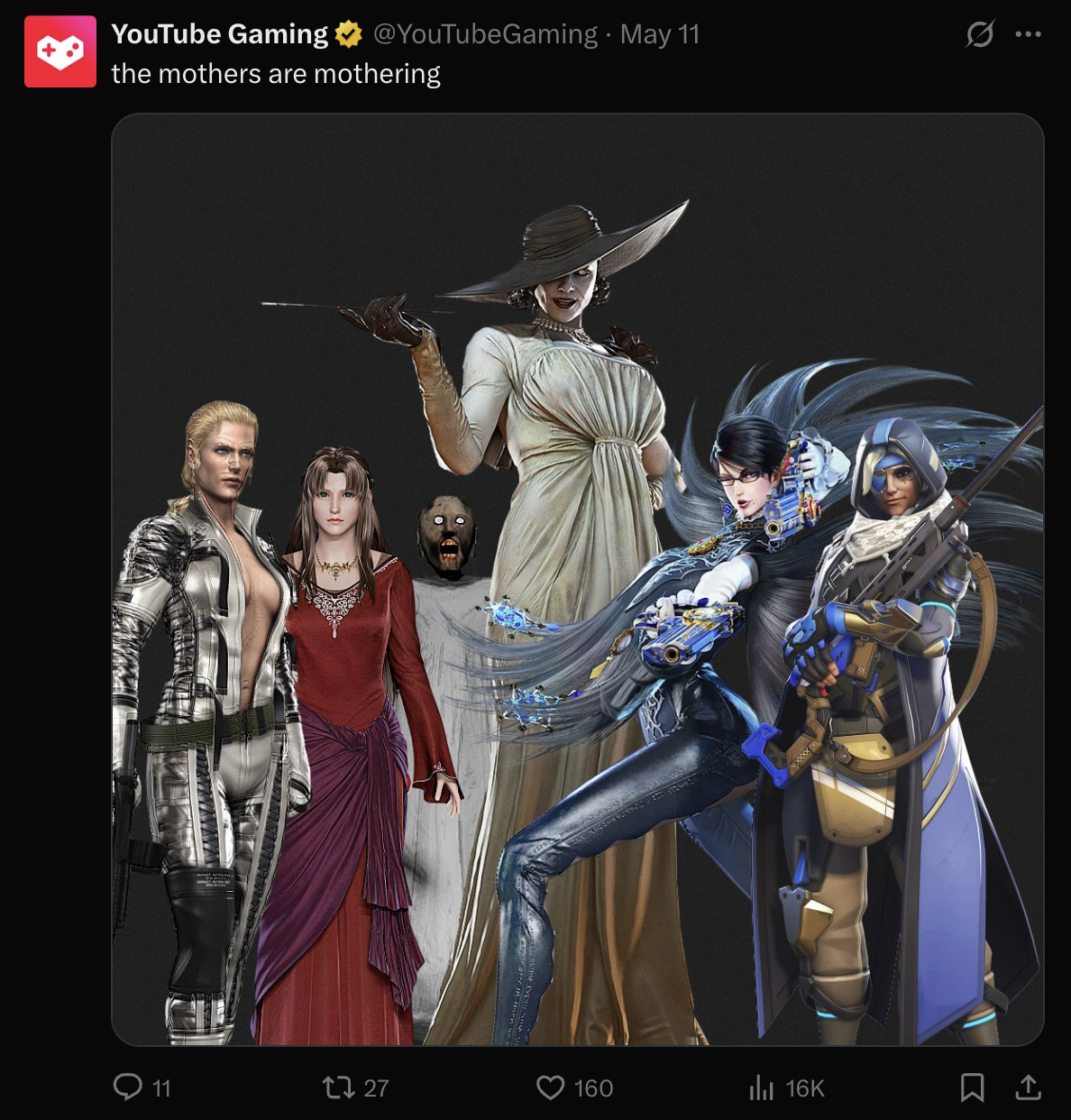 YouTube Gaming Mother's Day Concept