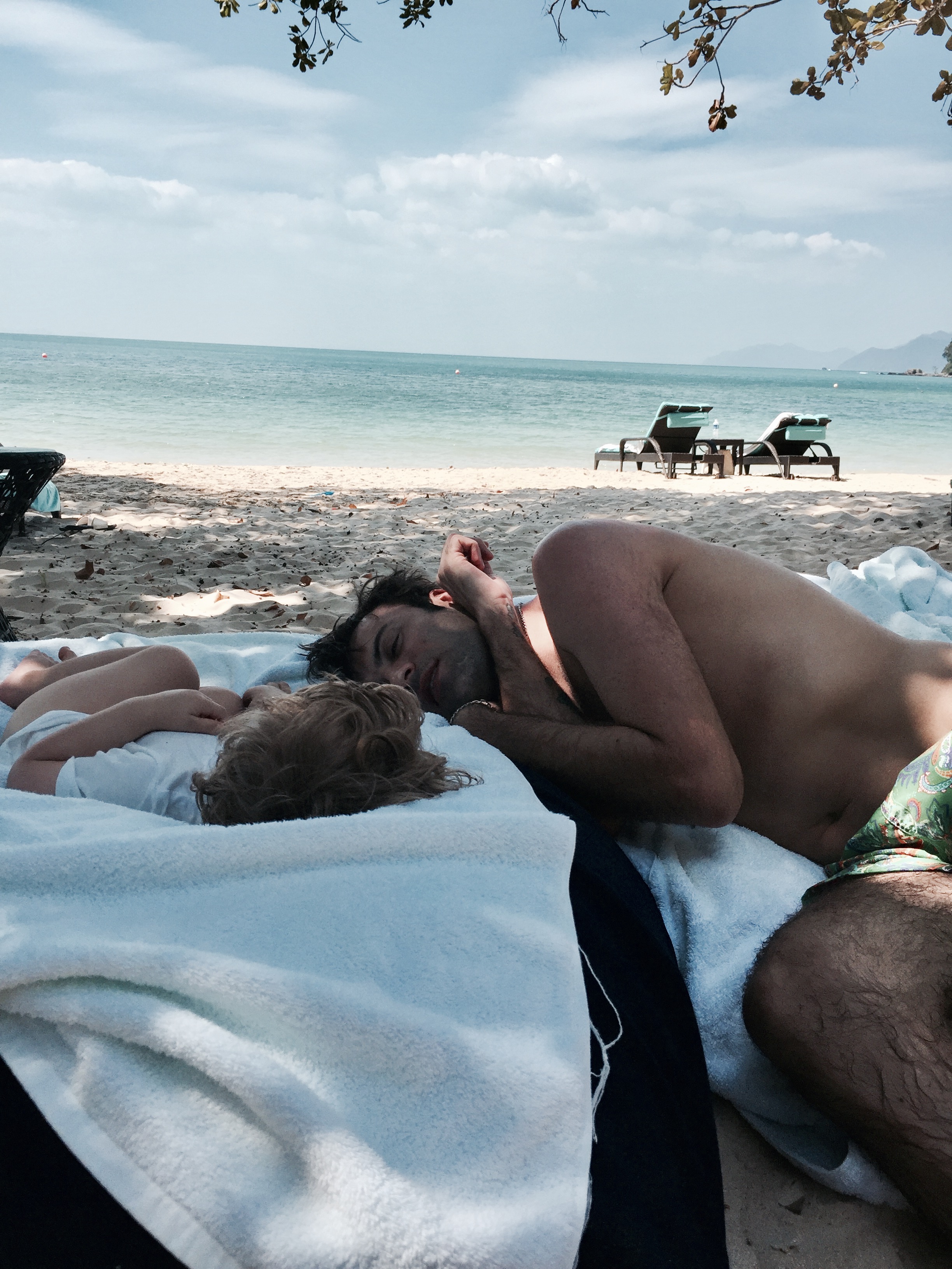Nap times looked like this