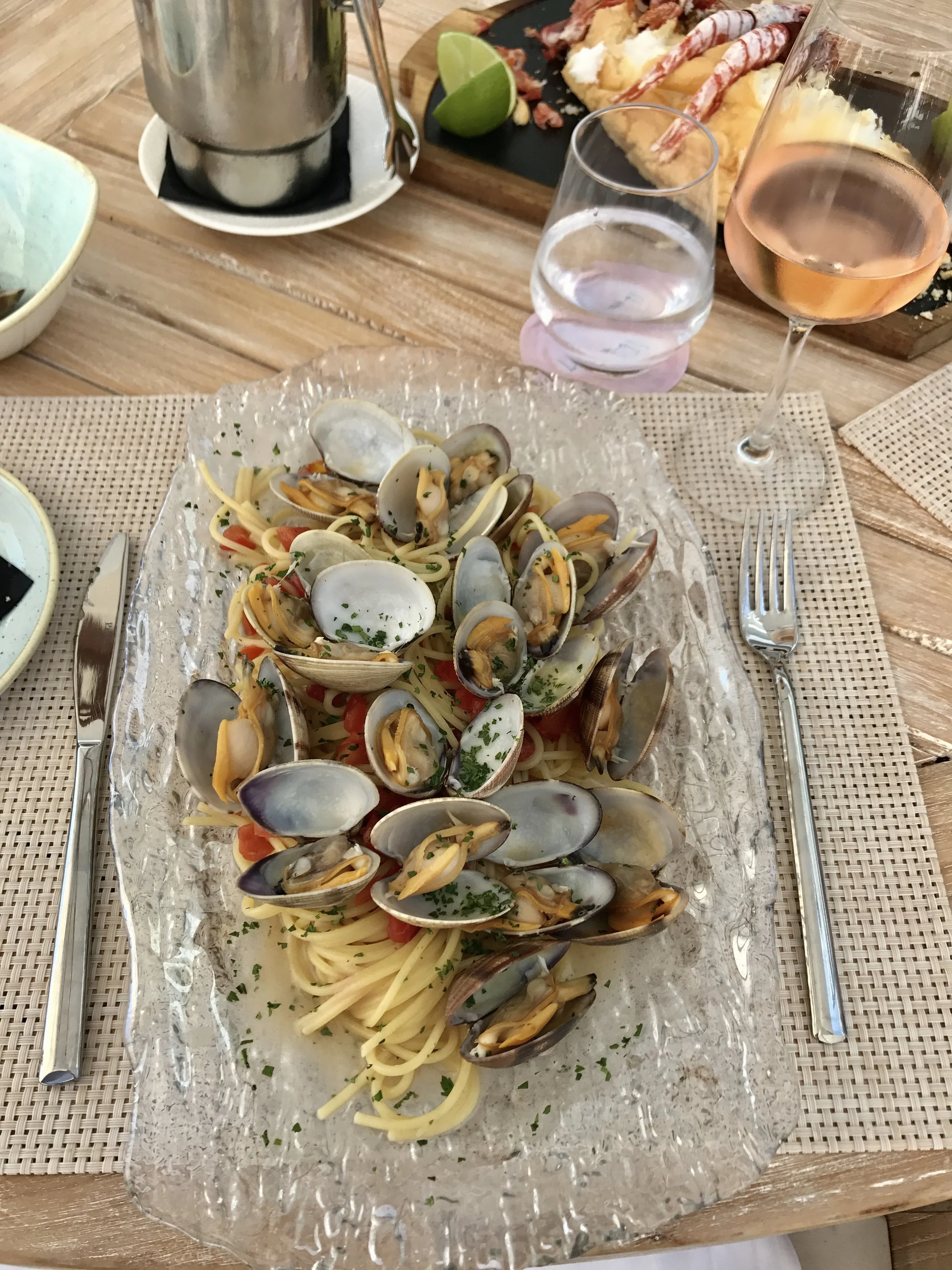 The final supper at The Nobu Ibiza Hotel