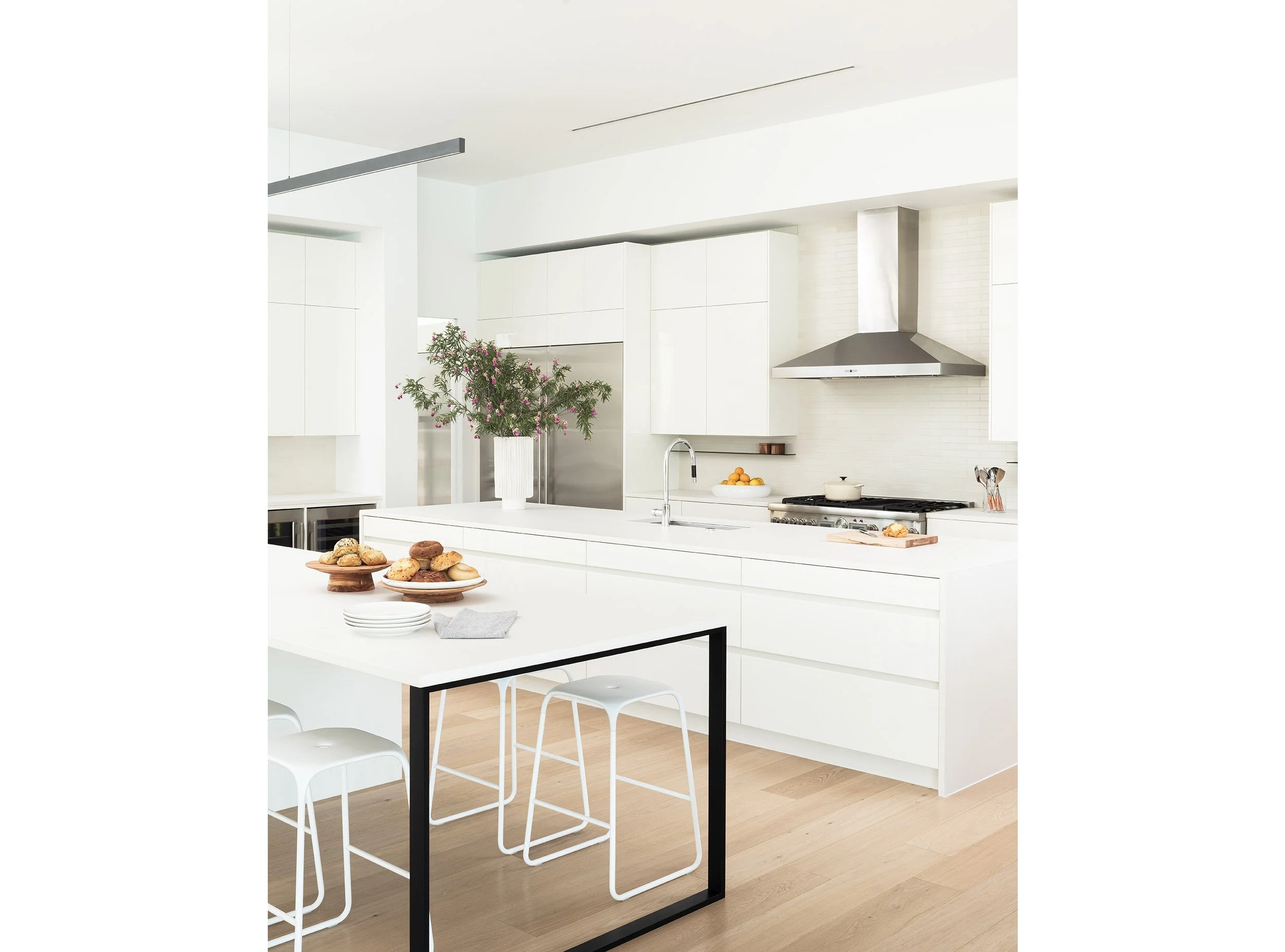  Lubbock Lines - an expansive and exquisitely detailed modern desert home by Austin Architects Dick Clark + Associates &amp; Samantha Voges Interior Design, with landscaping by Double B Design. 