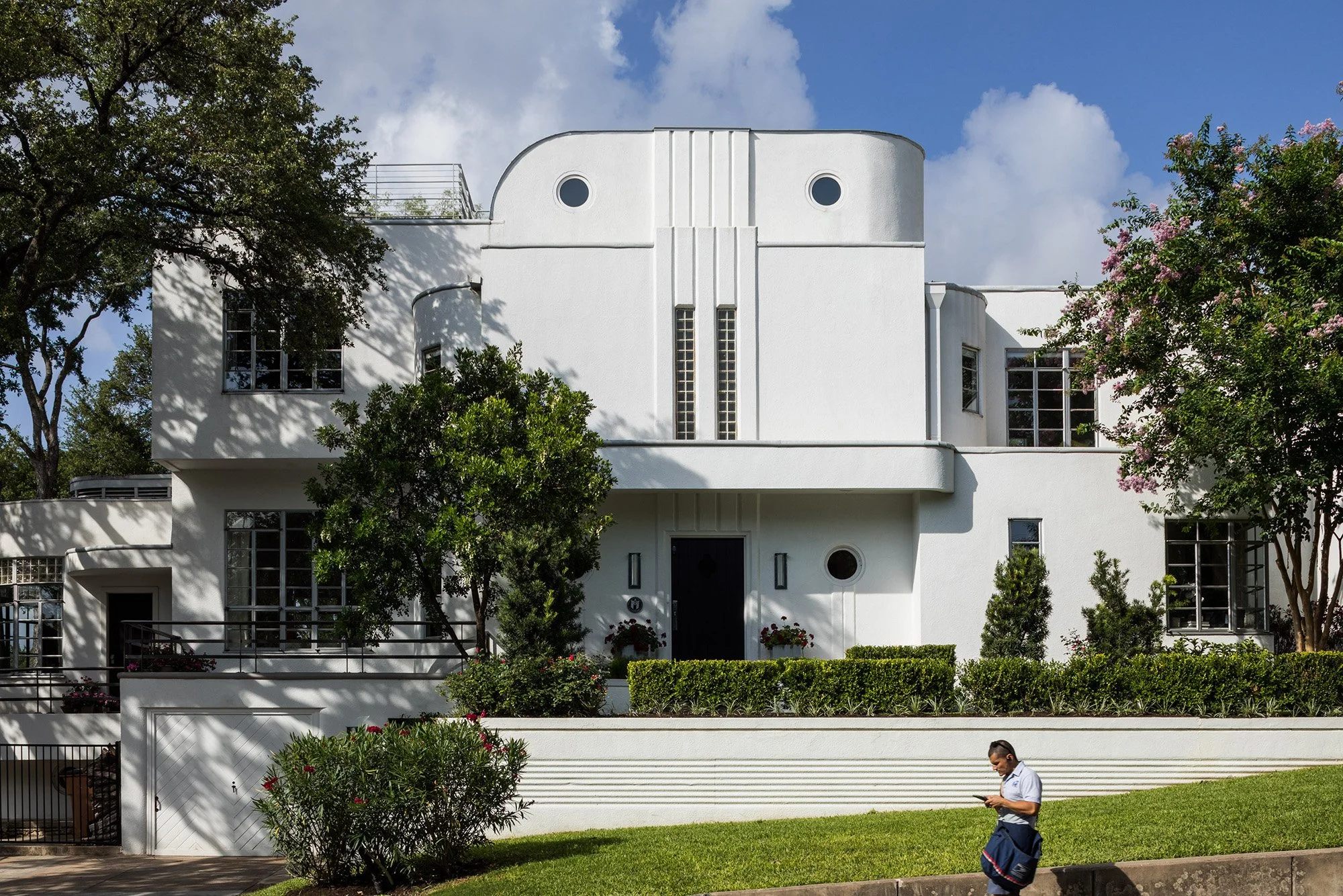 Austin's historic art-deco masterpiece The Bohn House restored by Dick Clark Architects