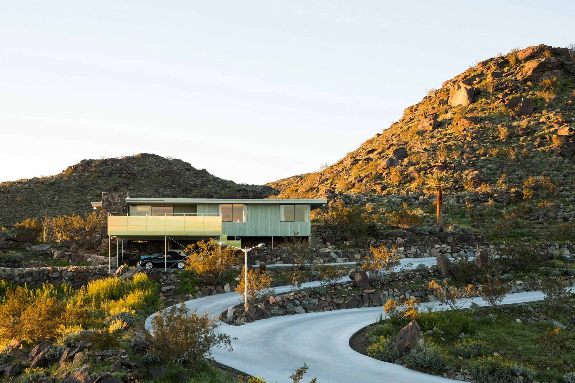 Exterior image of Albert Frey's Cree House