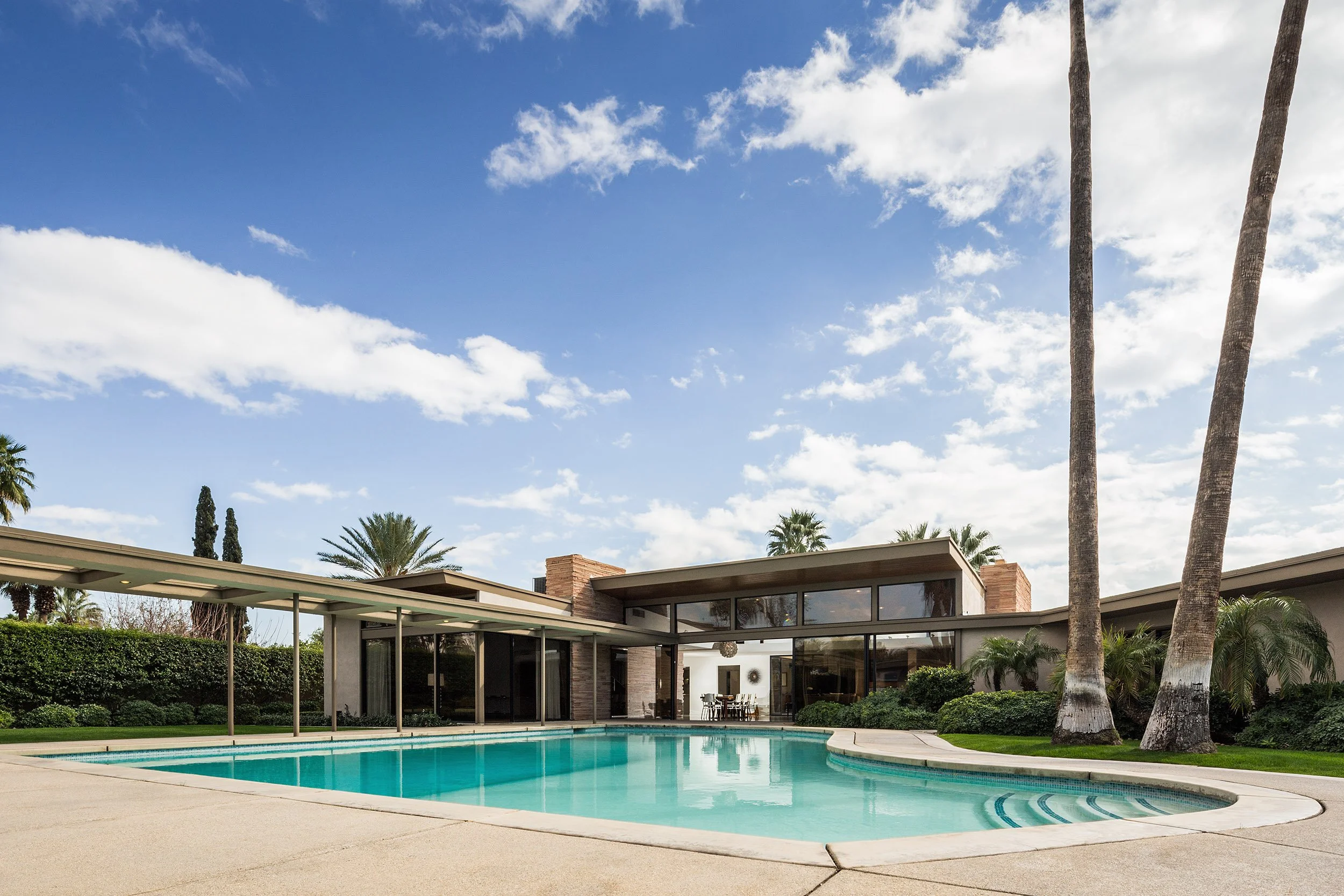 Frank Sinatra's Twin Palms Estate in Palm Springs, CA
