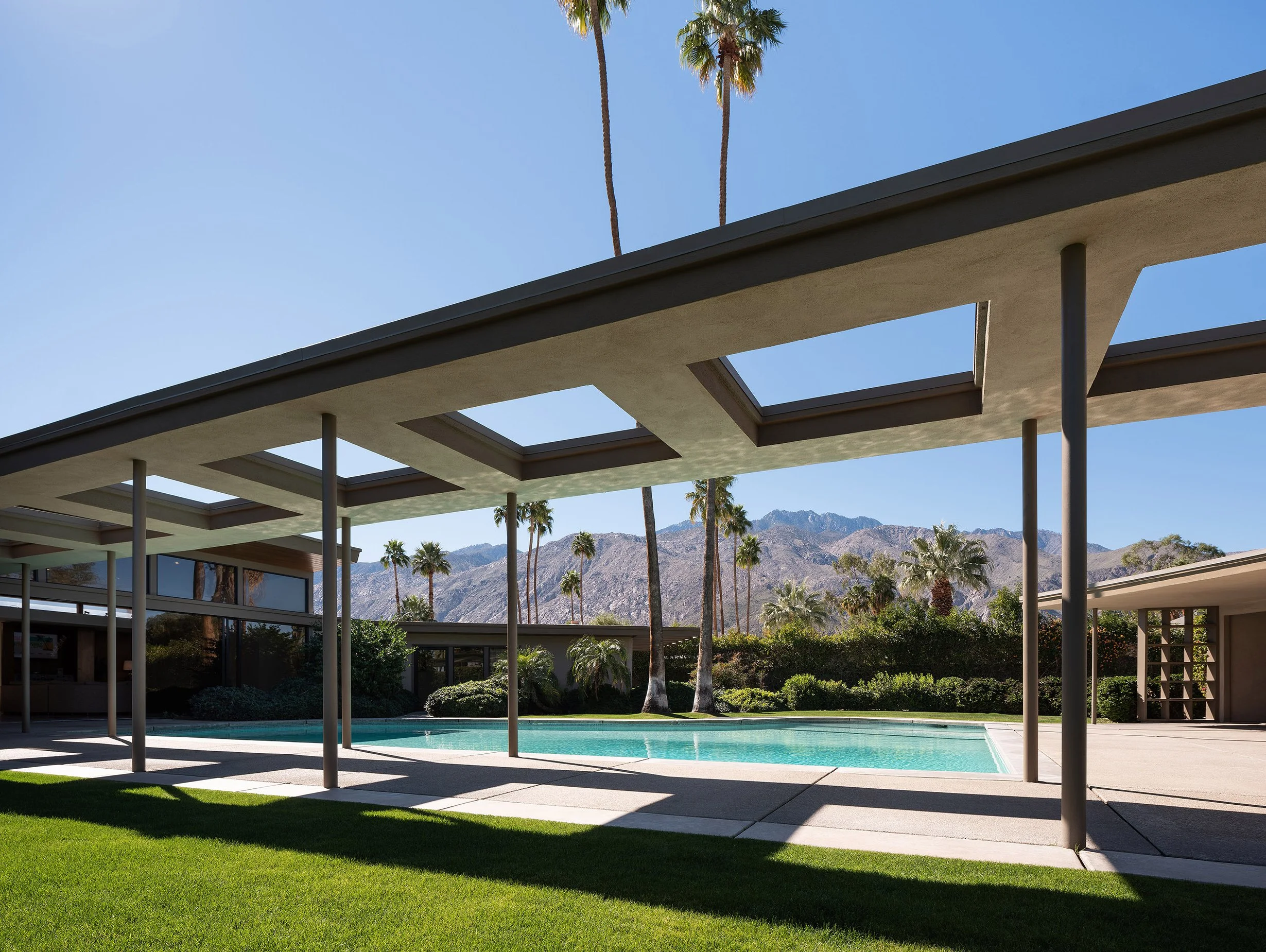 Frank Sinatra's Twin Palms Estate in Palm Springs, CA