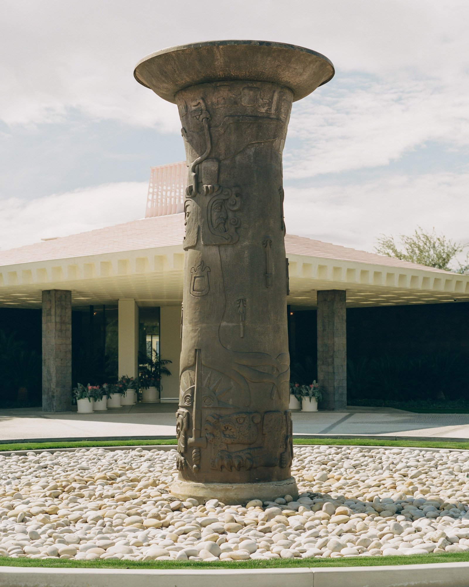 architectural photography of Sunnylands AKA Annenberg Estate in Rancho Mirage near Palm Springs