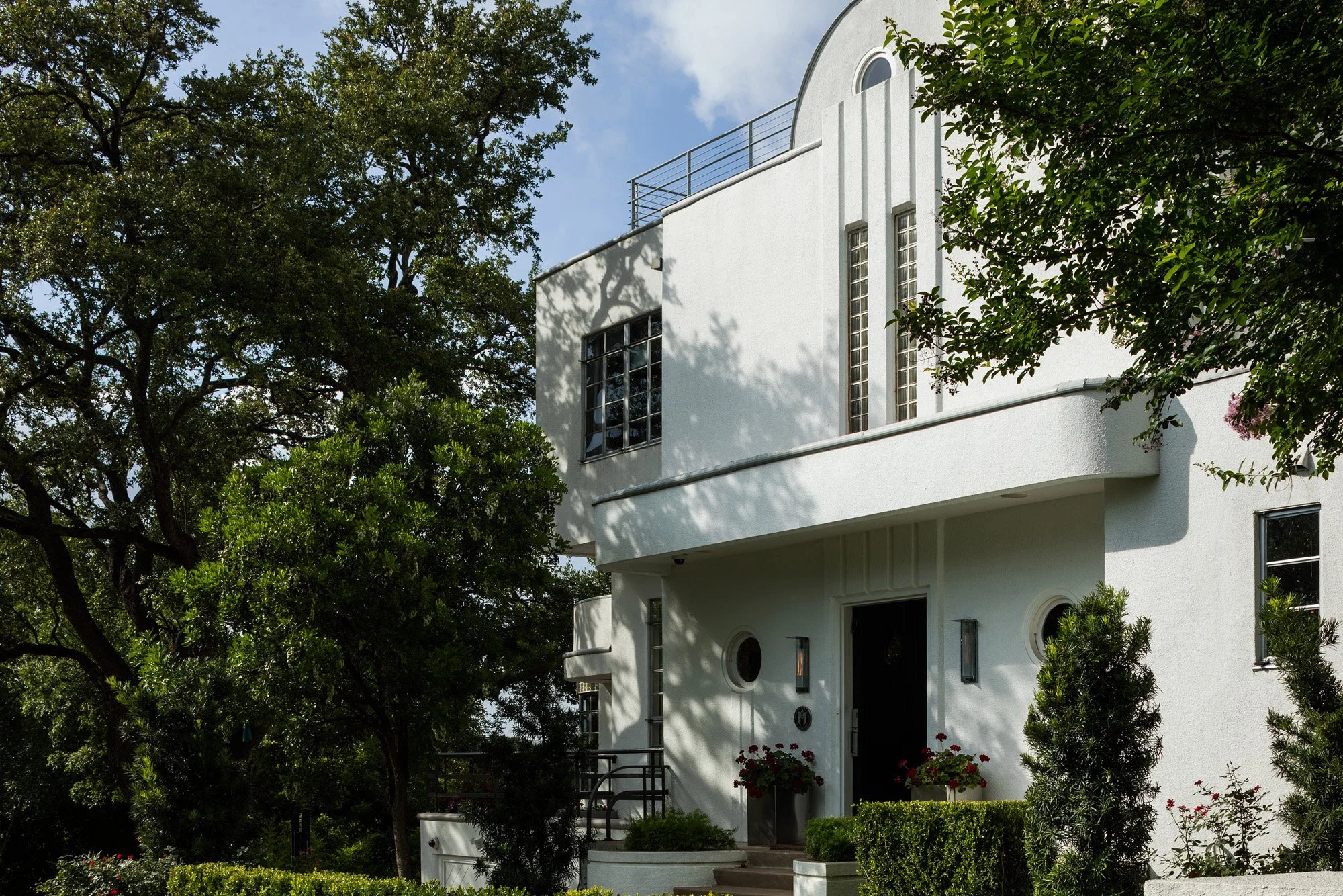 Austin's historic art-deco masterpiece The Bohn House restored by Dick Clark Architects