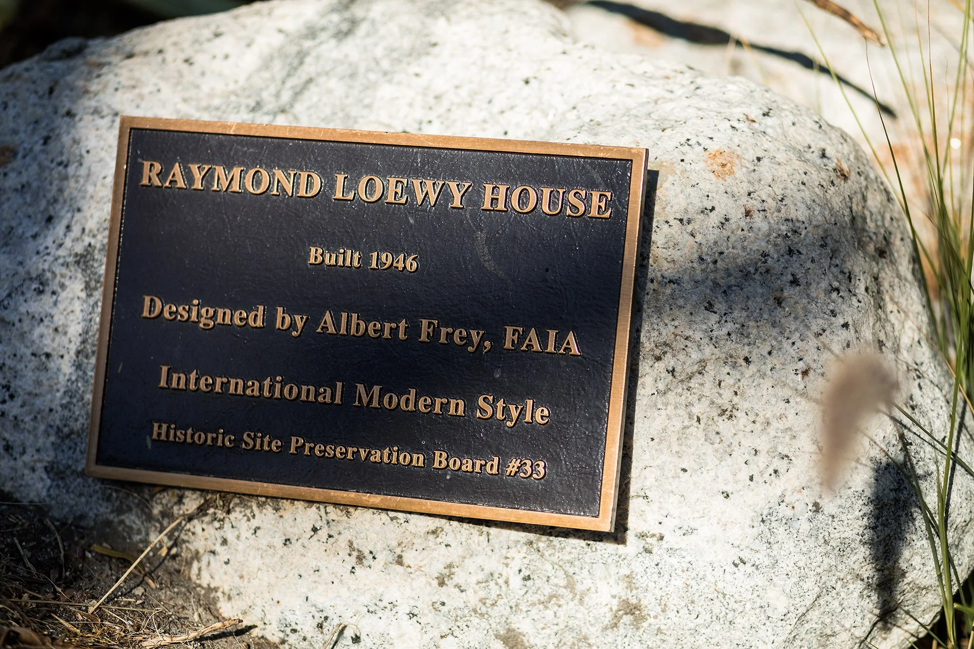 Raymond Loewy house in Palm Springs by Albert Frey