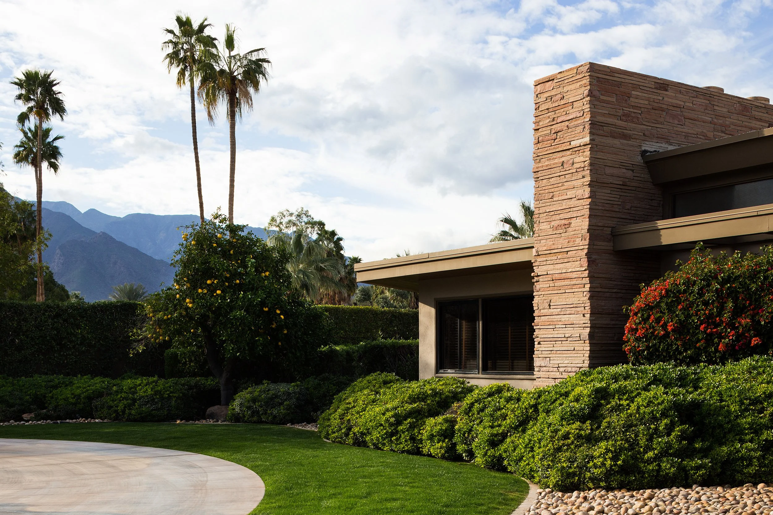 Frank Sinatra's Twin Palms Estate in Palm Springs, CA