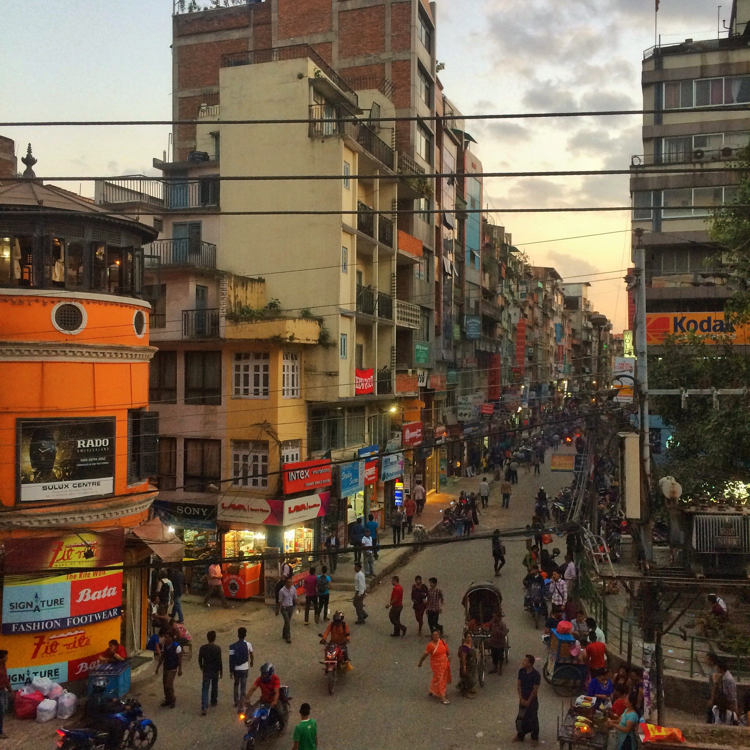  The busy streets of Kathmandu, Nepal.  I spent 6 weeks there with some Salt Lake friends doing some trekking and some climbing.  