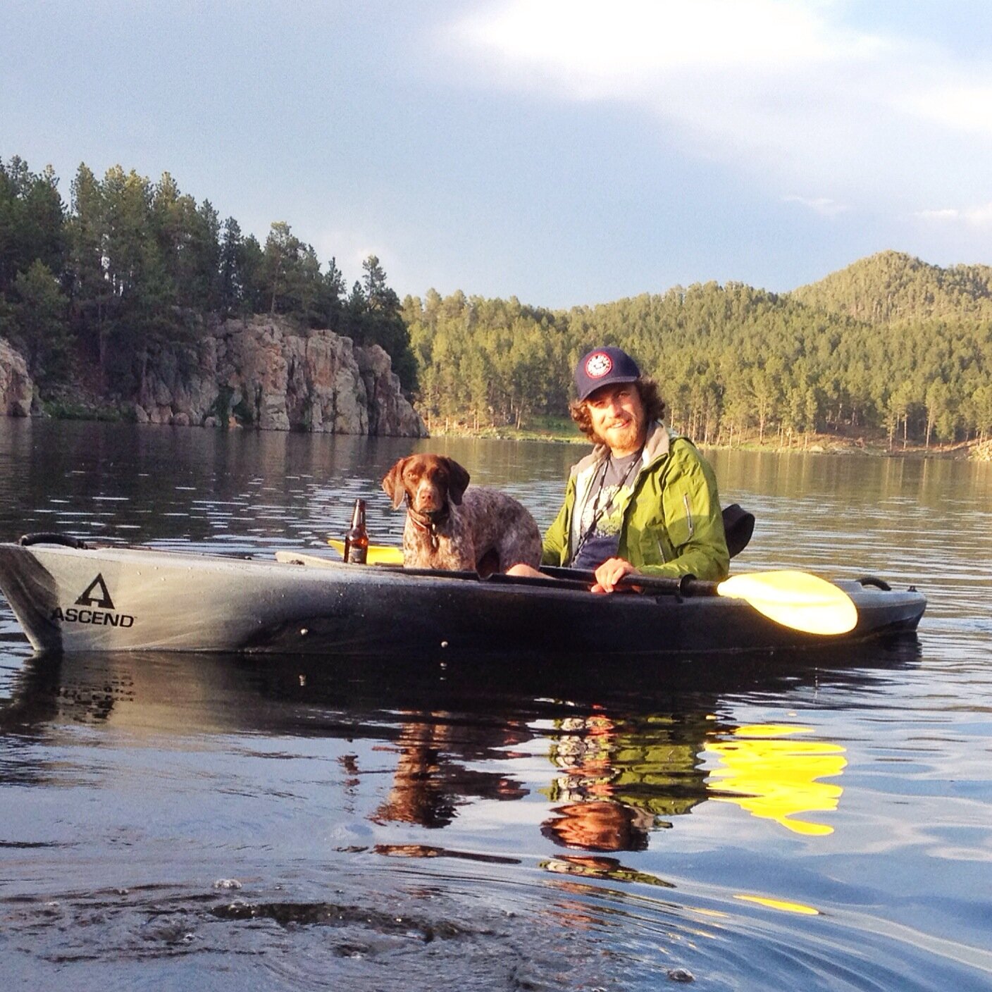  Kayaking in the Black Hills of South Dakota 