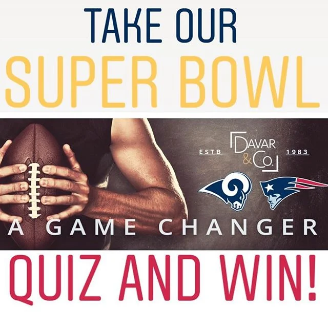 Hey Baker Ranch!
GET IN THE GAME! Play along with us for a chance to win a $100 Gift Card 💵
Days away from the LA Rams 💙💛 taking on the New England Patriots 🏈 at the Super Bowl in Atlanta and WE ARE EXCITED!!!! 😁
2 Rules to Play:
- Take our Super Bowl Quiz Today!
- FOLLOW @yourbakerranch and @davarandco *Winner drawn at random from the top scoring entries. Winner will be announced Sunday, February 3rd. 🤩
Warning ⚠️: Don't doddle through the quiz, you don't want to get a penalty flag for running out of time
Quiz Link in Bio and below:
https://www.surveymonkey.com/r/SuperBowlQuizbyDavarandCo
#superbowl #superbowl2019 #superbowlquiz #davarandco #enjoyoc #larams #bakerranch #bakerranchlife #yourbakerranch