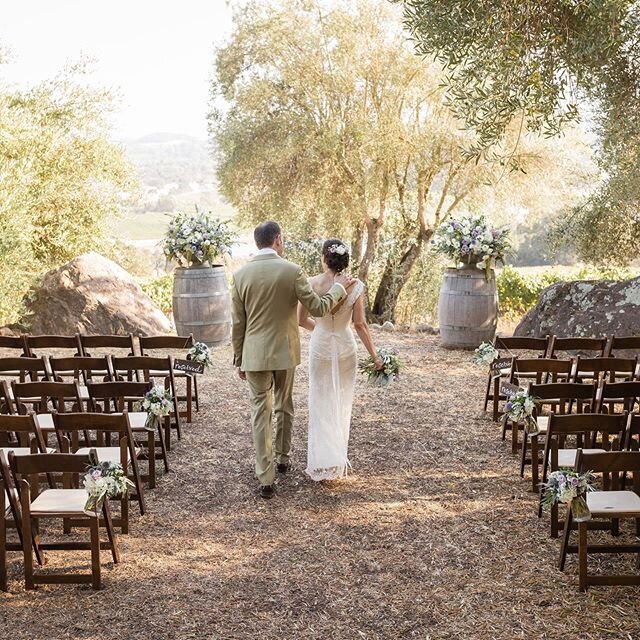 One of the most beautiful ceremony locations - Olive Hill @kundewinery