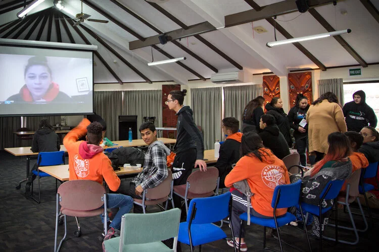 Festival for the Future Digital Summit Session. Taking part in #FFTFLive at Te Whare Wānanga o Awanuiārangi.