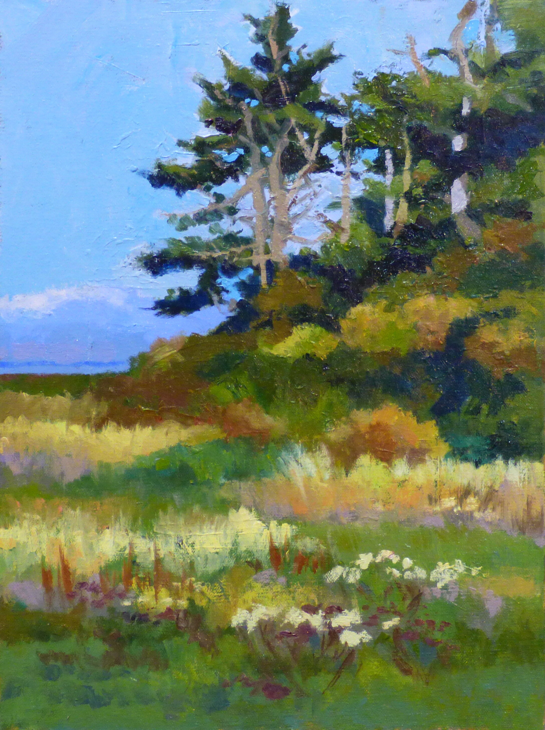 Cline Spit - plein air   $150