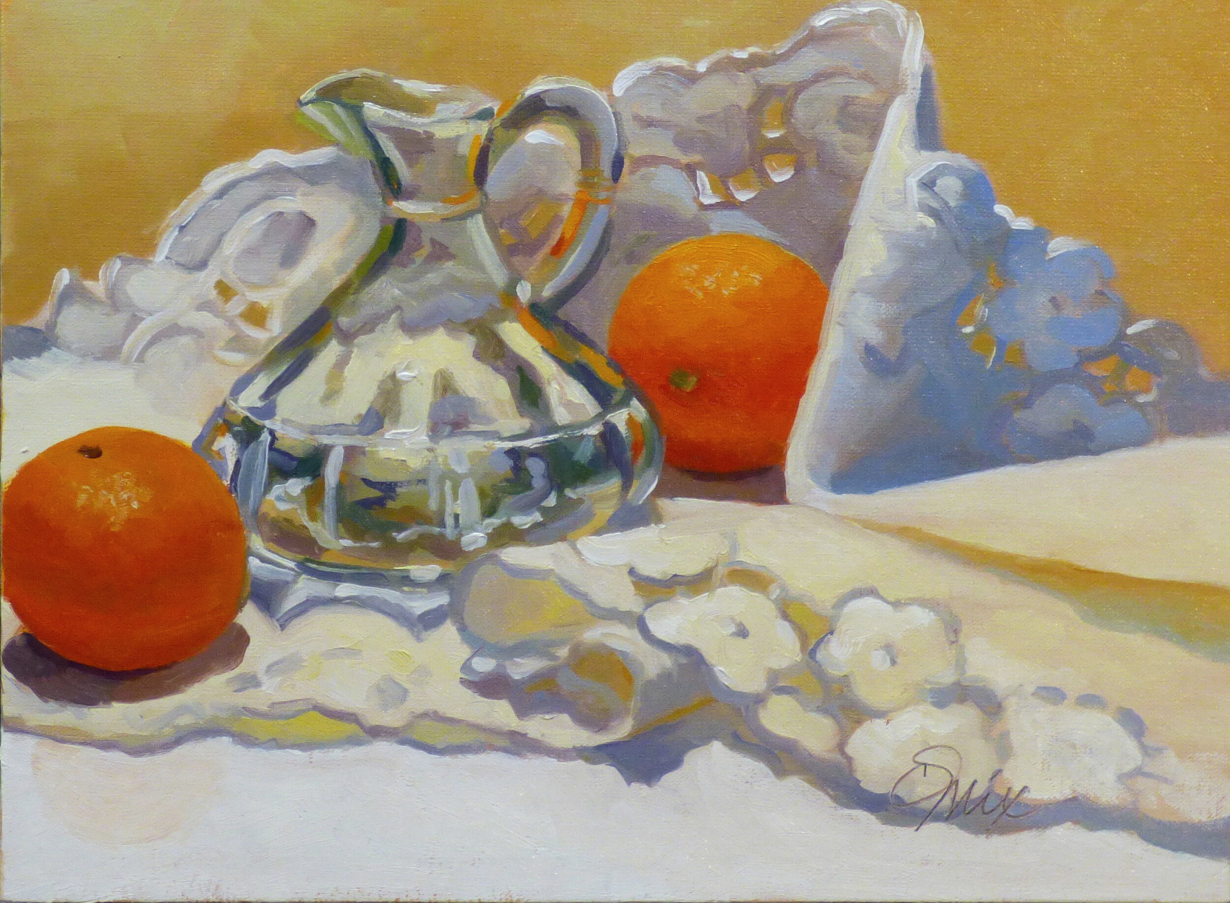 Still life with oranges  $280
