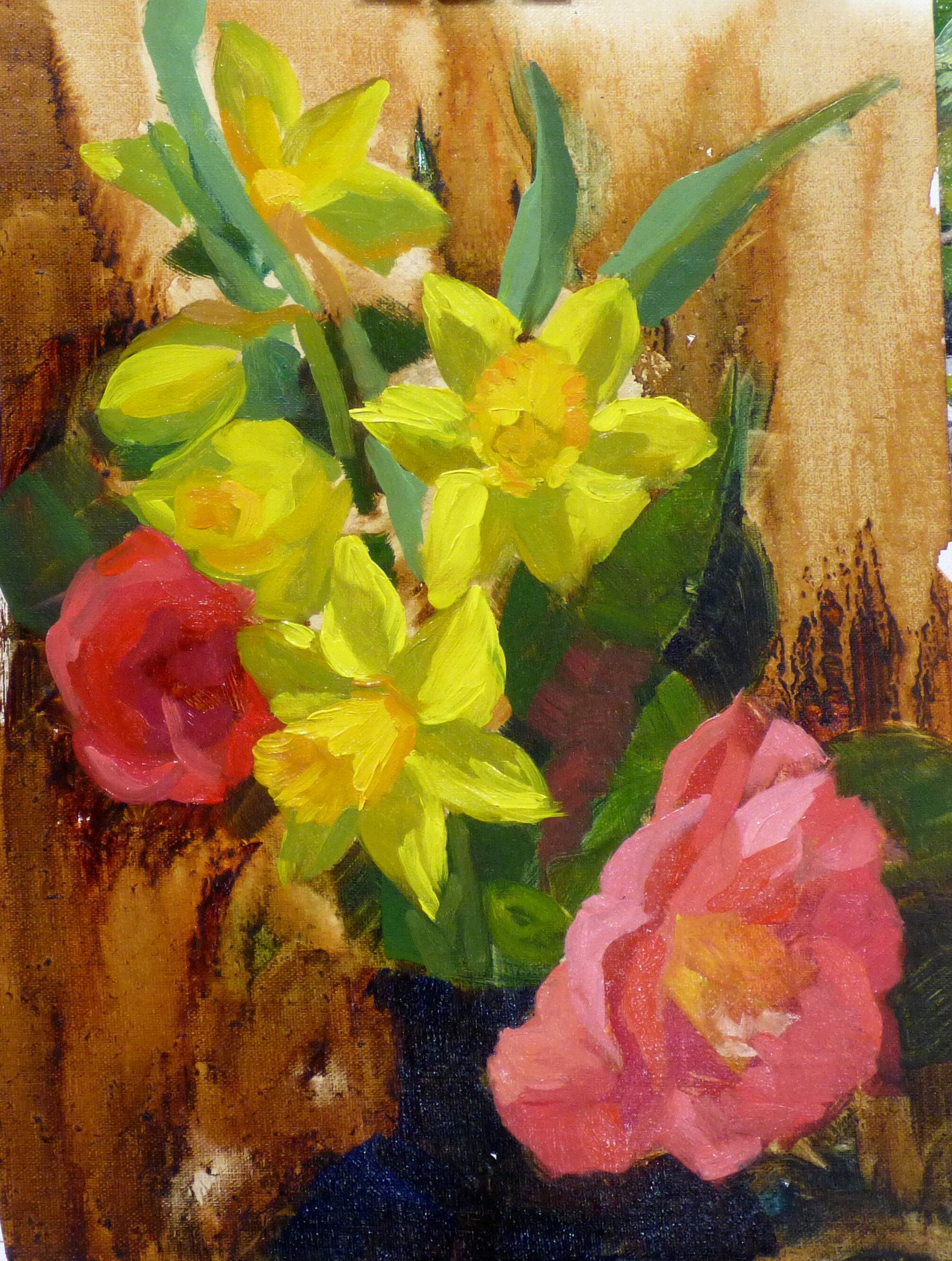 Daffodils and Camellias  $120