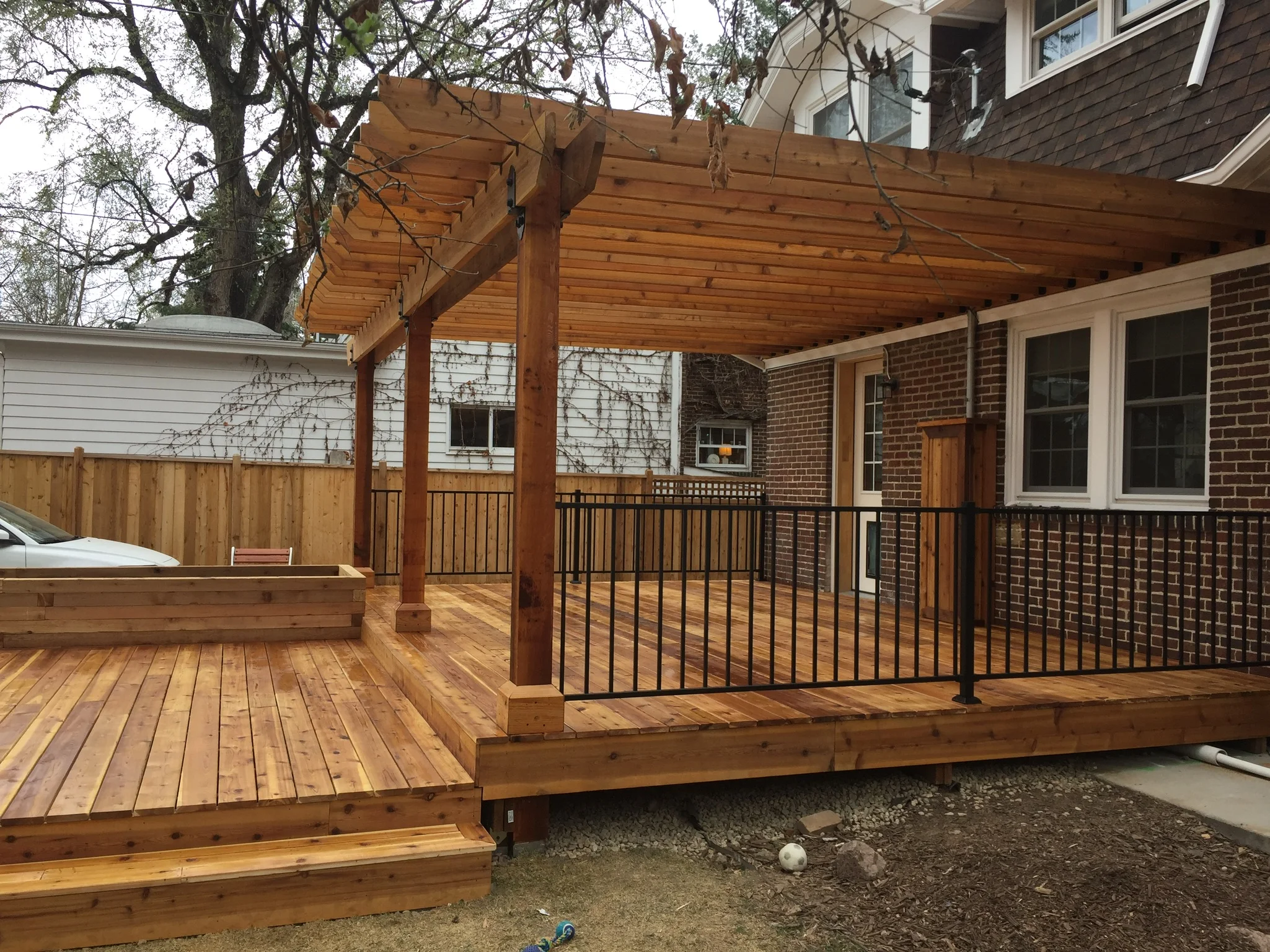 large custom multi pitch deck 