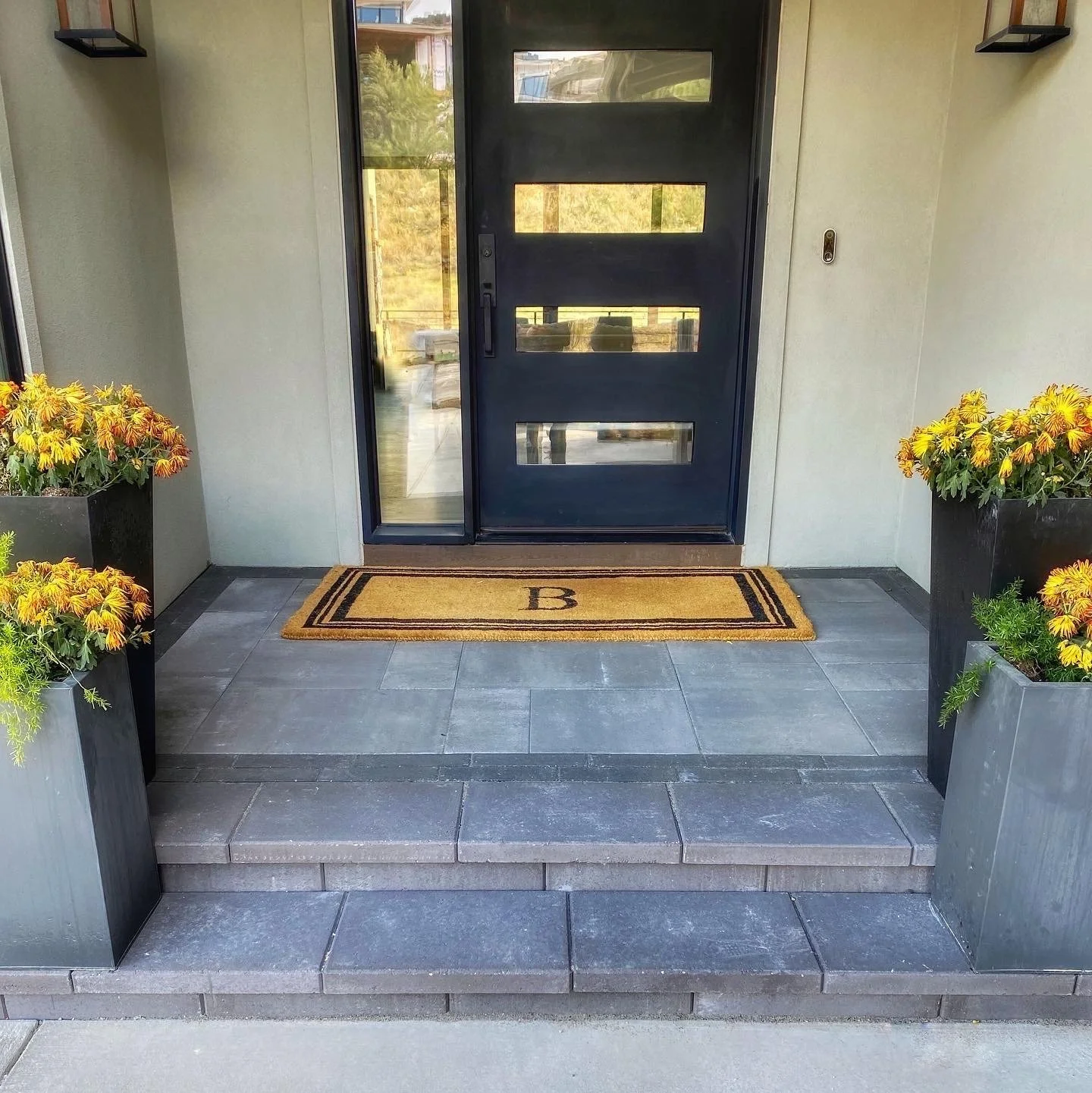 paver front entrance