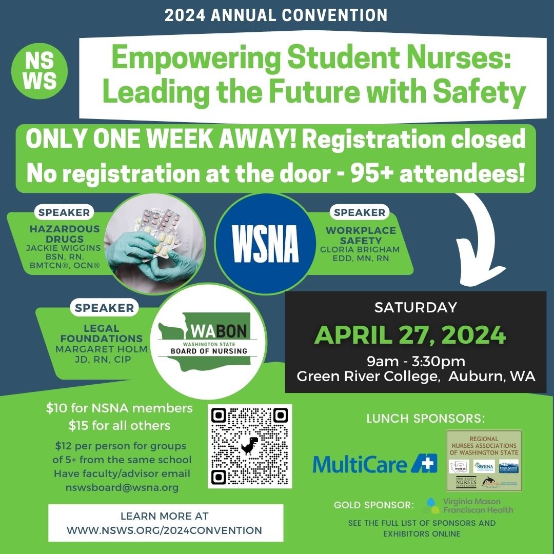 Our convention is only ONE WEEK AWAY, and we are blown away by how many people will be attending our event! We've neared our room limit and with over 75+ student attendees and we can't wait to meet everyone. Keep following this page as we post about 