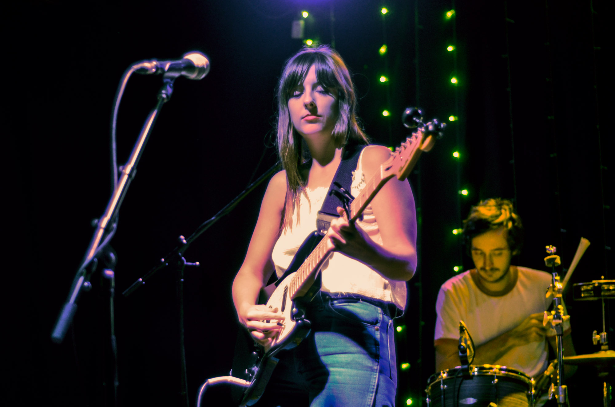 Molly Burch + Lucy Dacus (by Stephanie Estrada)