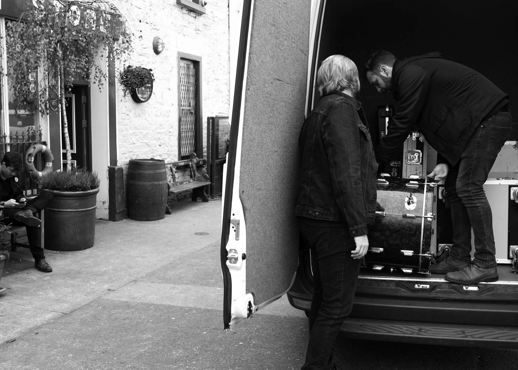 Loading in. Dundalk. 