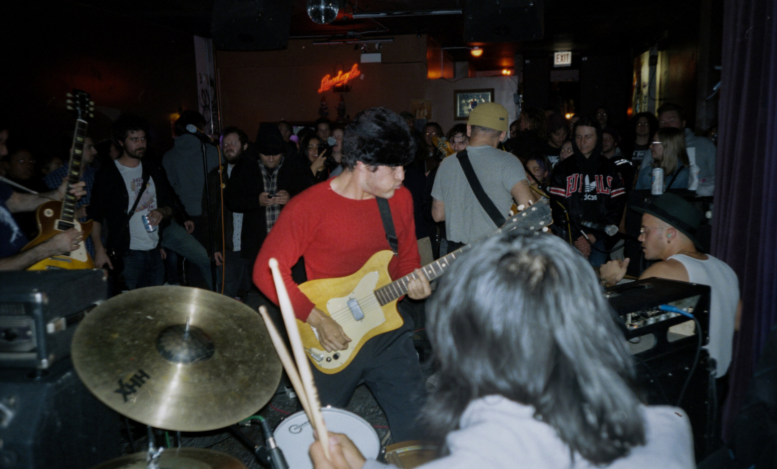 Native Sun live at Cole’s Bar in Chicago. 