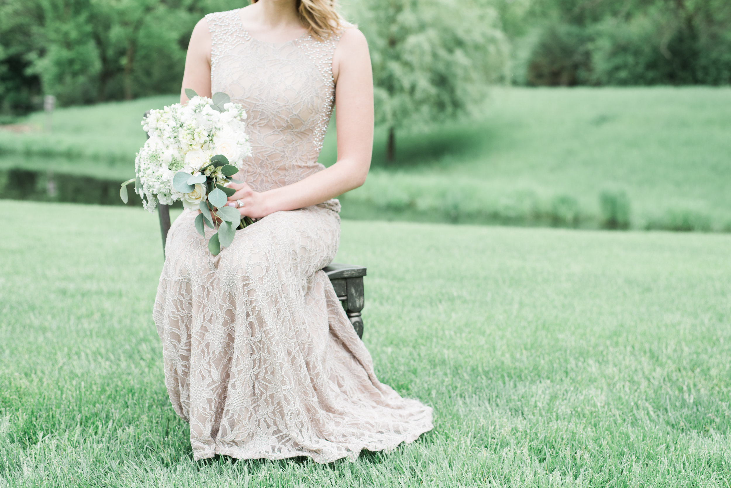 Location, location, location! This was such a pretty spot for a wedding! 