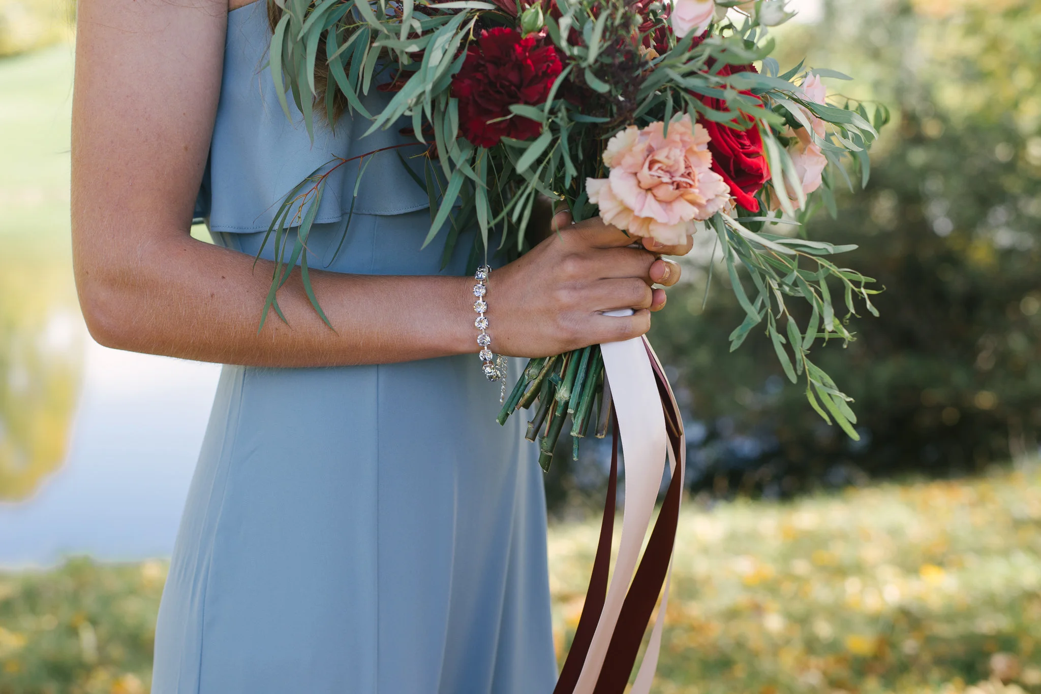 This primrose bracelet is such a beautiful gift for the bridesmaid or bride! 