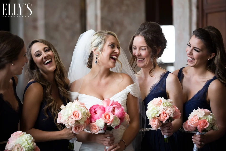 Millennium Center Wedding with Wake forest alumni