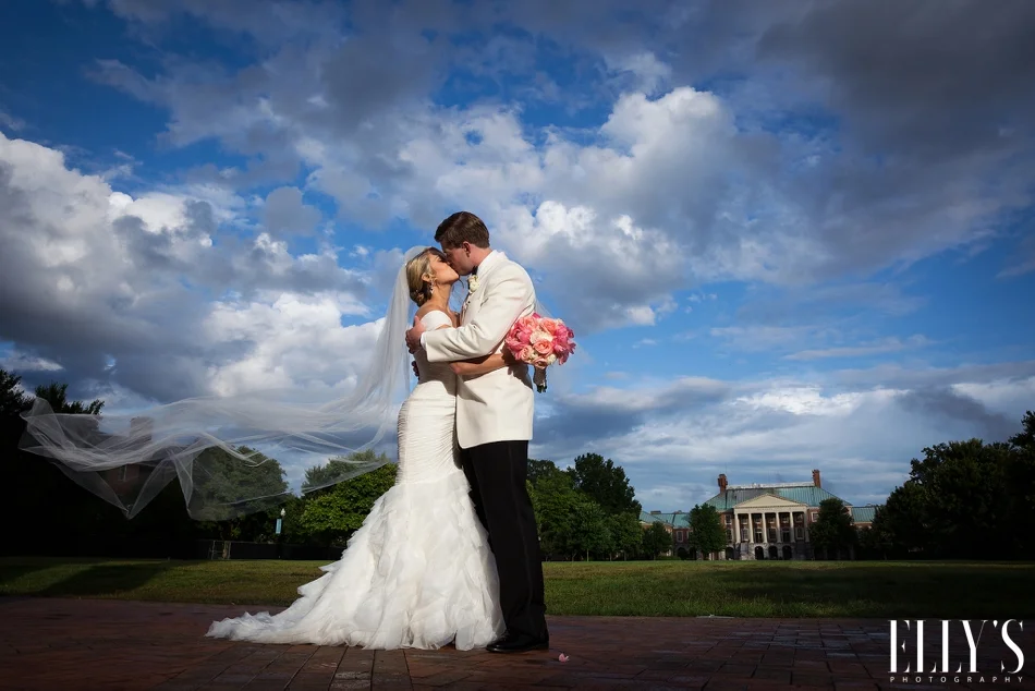 Millennium Center Wedding with Wake forest alumni