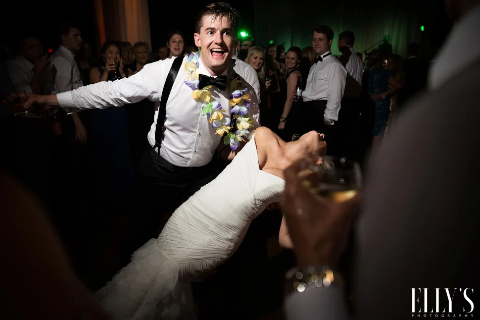 Millennium Center Wedding with Wake forest alumni