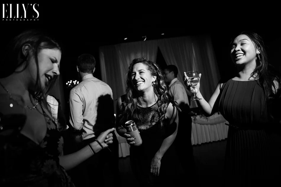 Millennium Center Wedding with Wake forest alumni