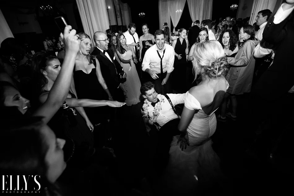 Millennium Center Wedding with Wake forest alumni