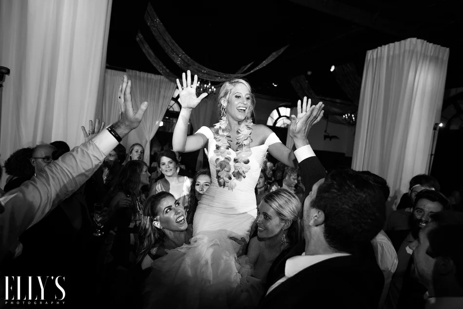 Millennium Center Wedding with Wake forest alumni