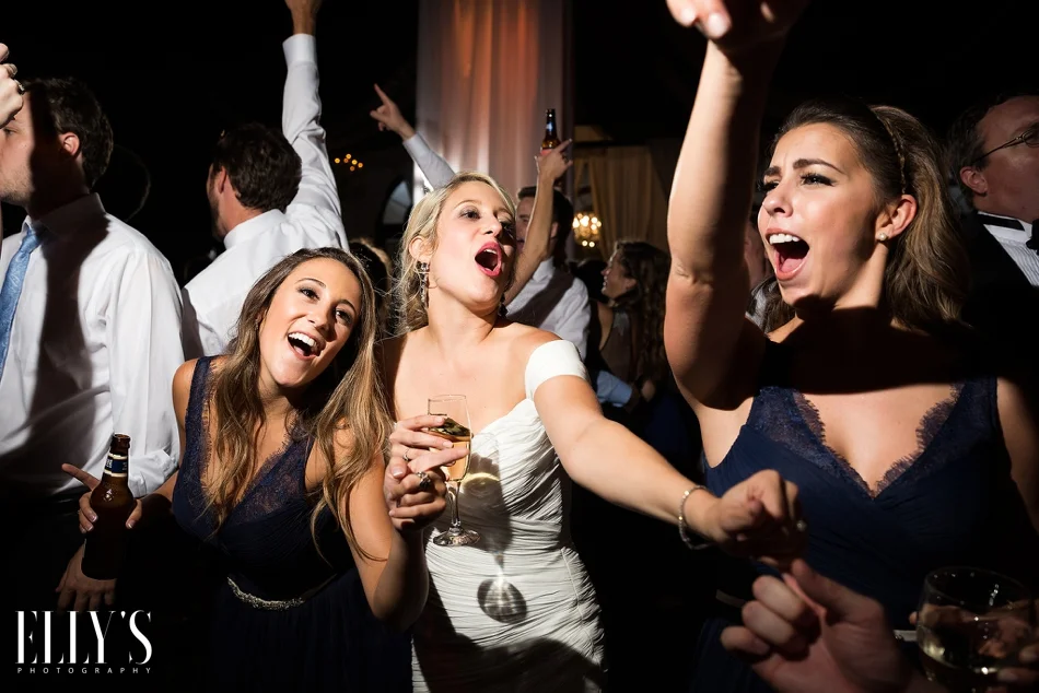 Millennium Center Wedding with Wake forest alumni